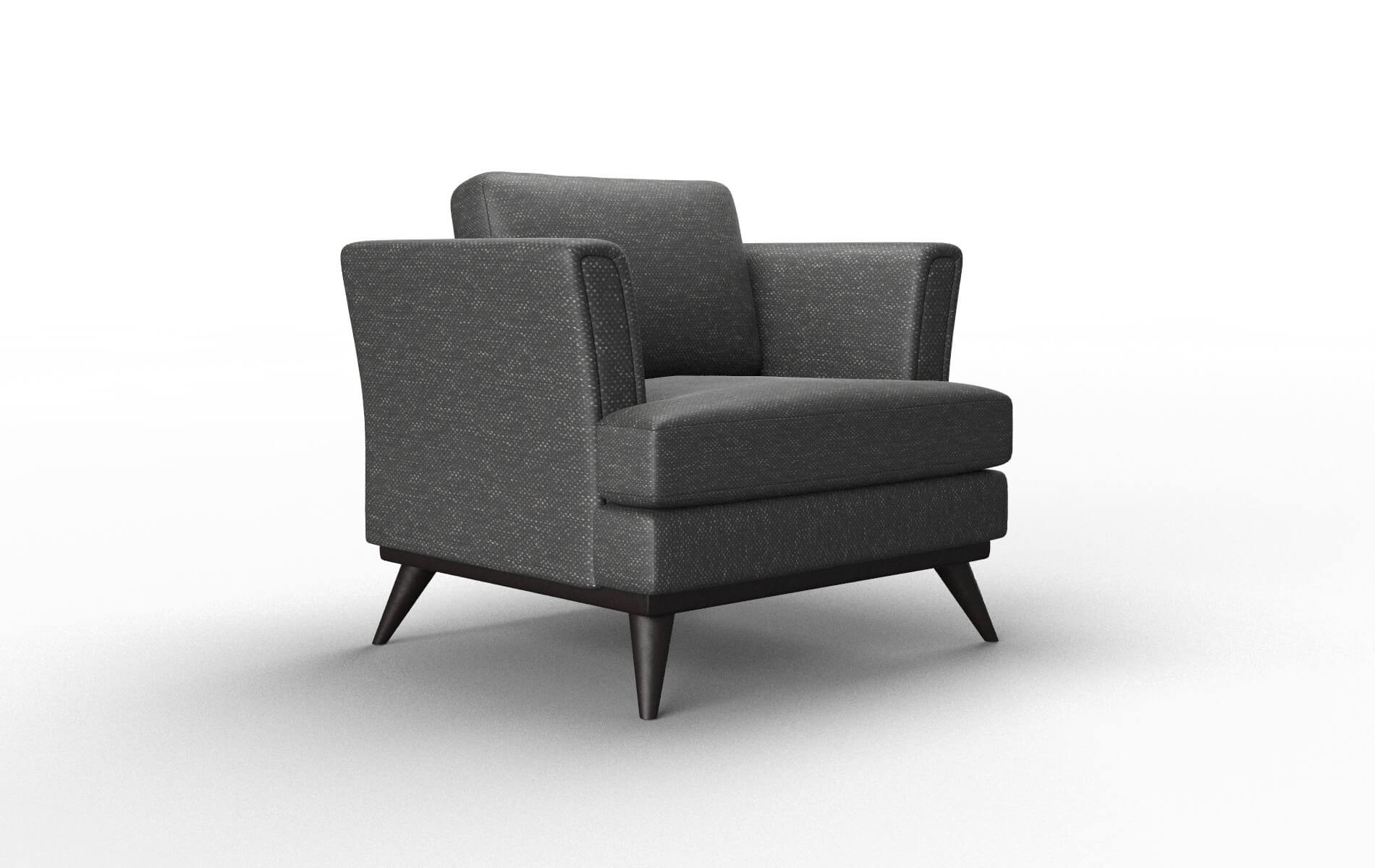 Antalya Chance Denim Chair espresso legs 2