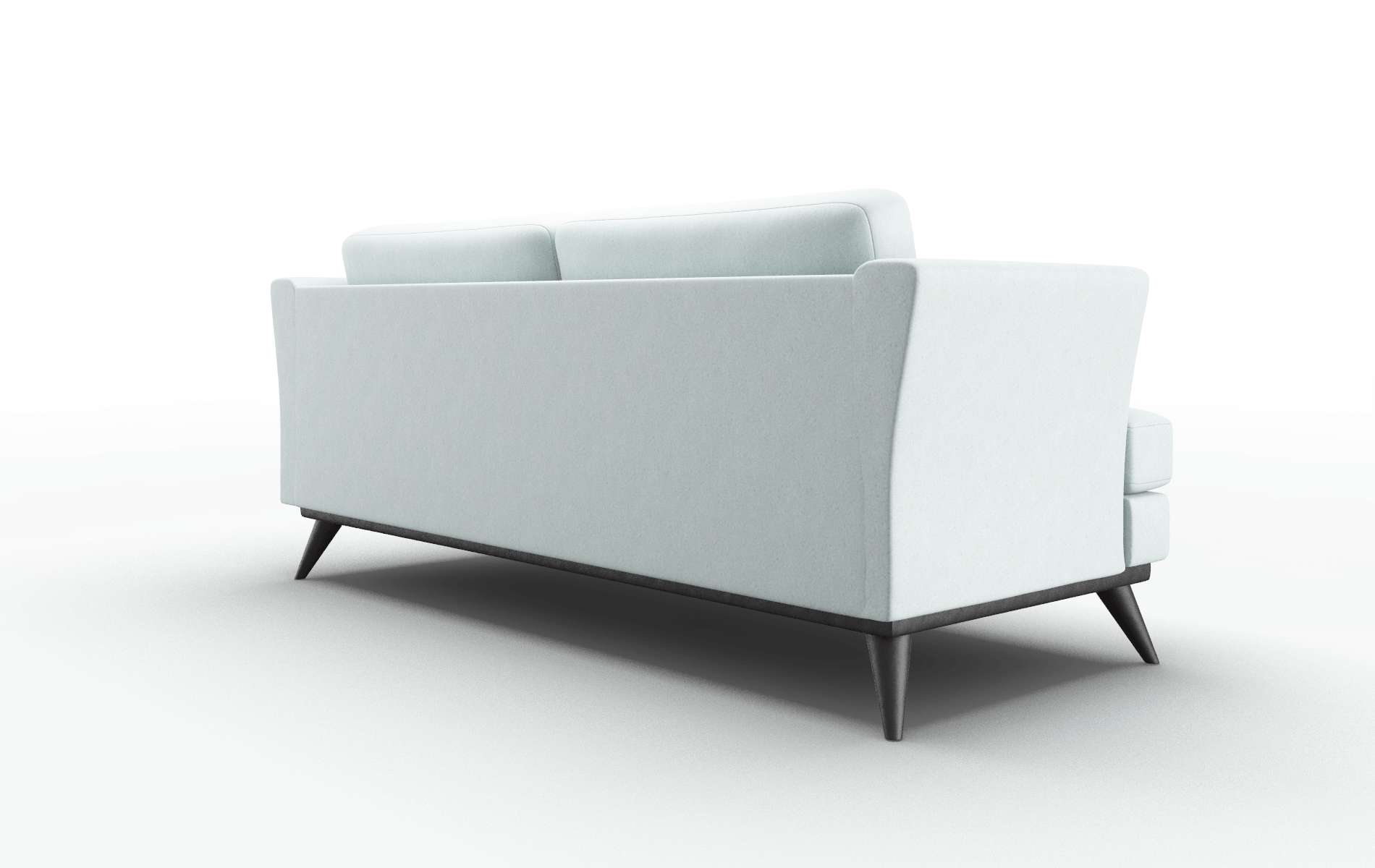 Antalya Clyde Cornflower Sofa espresso legs 5