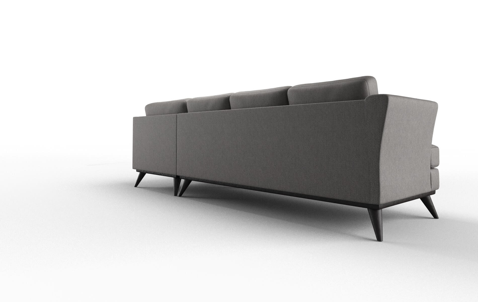 Antalya Cosmo Charcoal Panel espresso legs 5