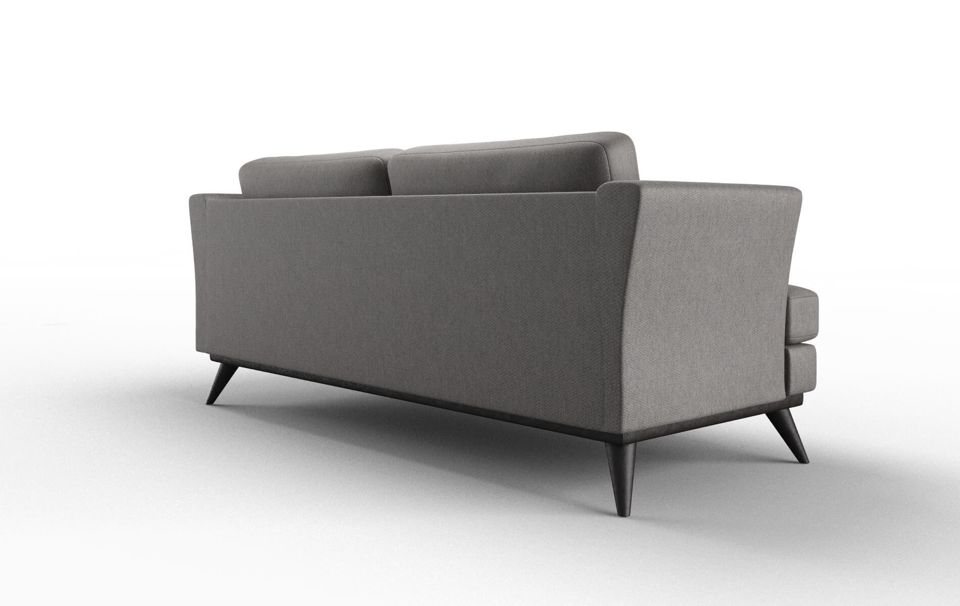 Antalya Cosmo Charcoal Sofa espresso legs 5