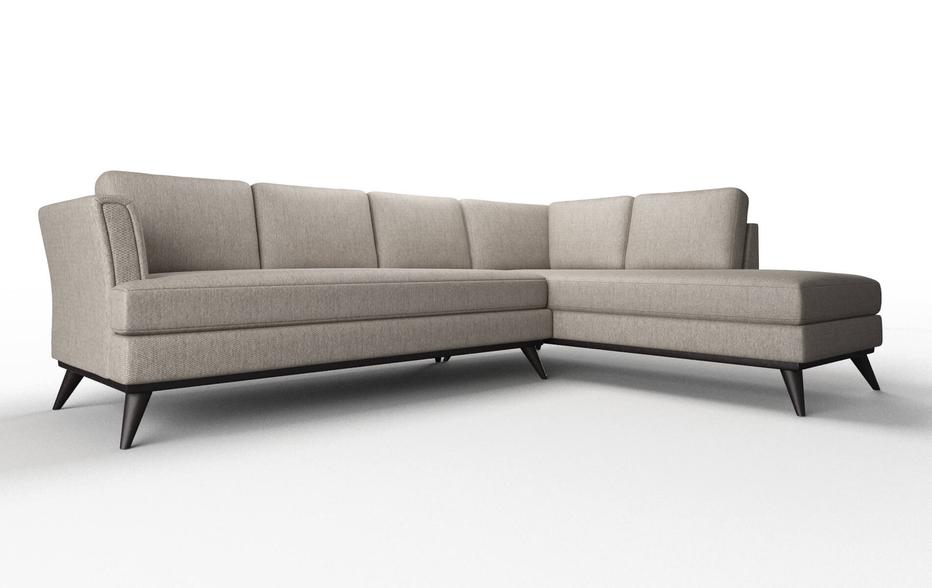 Antalya Cosmo Taupe Panel espresso legs 2