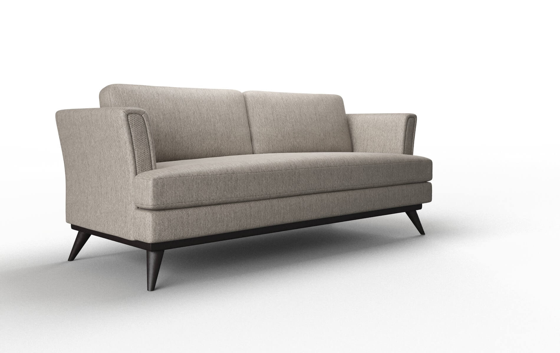 Antalya Cosmo Taupe Sofa espresso legs 2