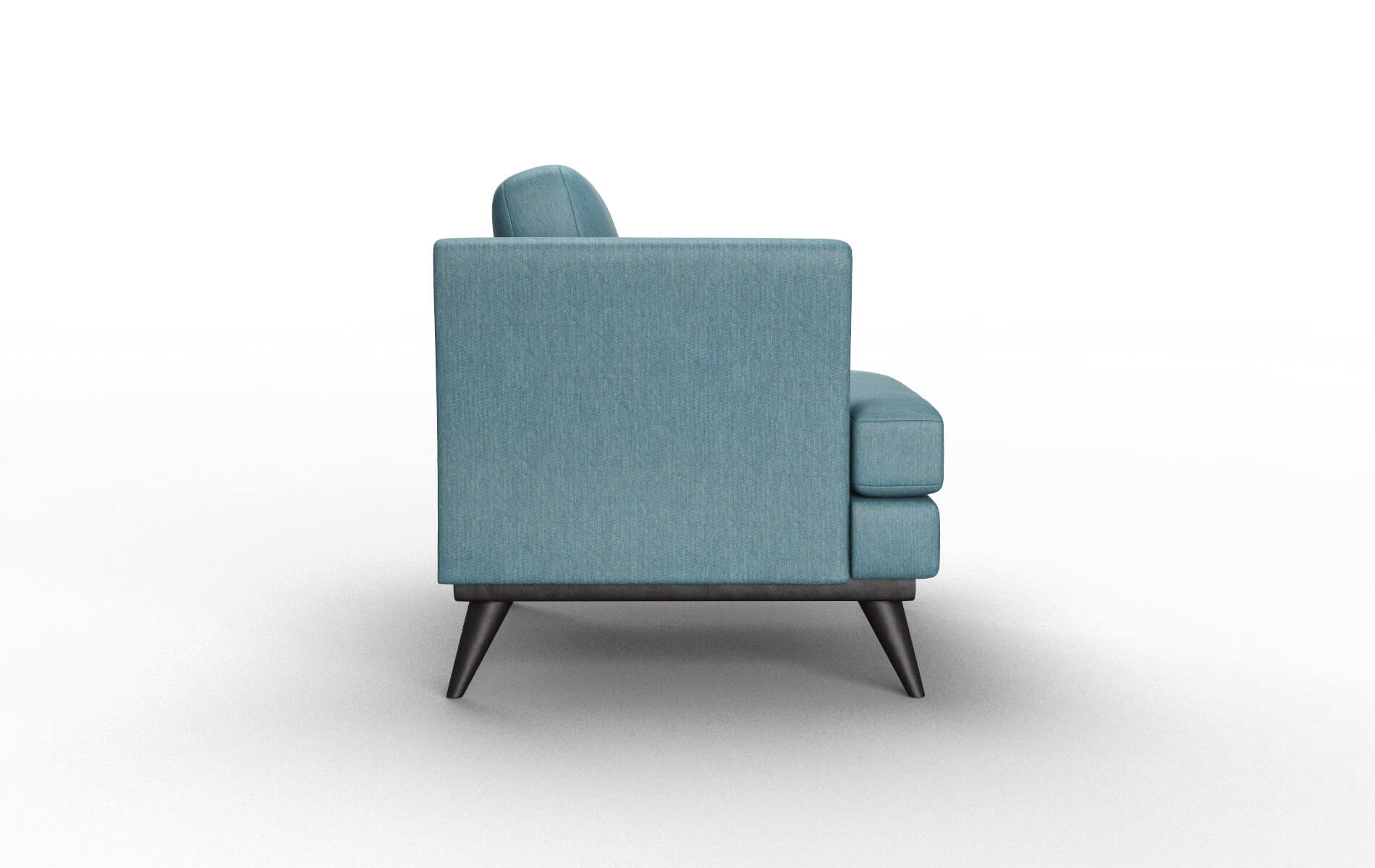 Antalya Cosmo Teal Chair espresso legs 3