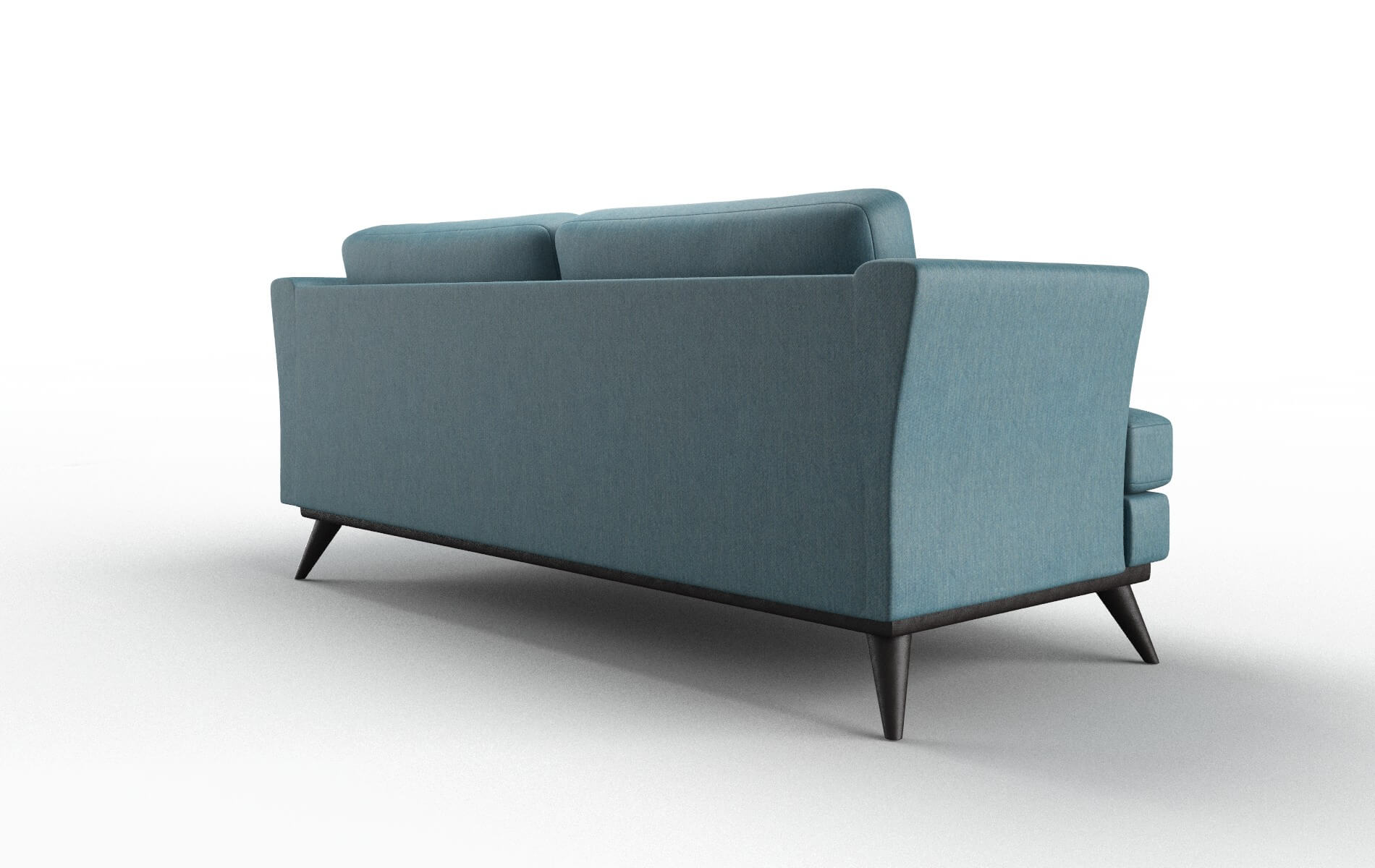 Antalya Cosmo Teal Sofa espresso legs 5