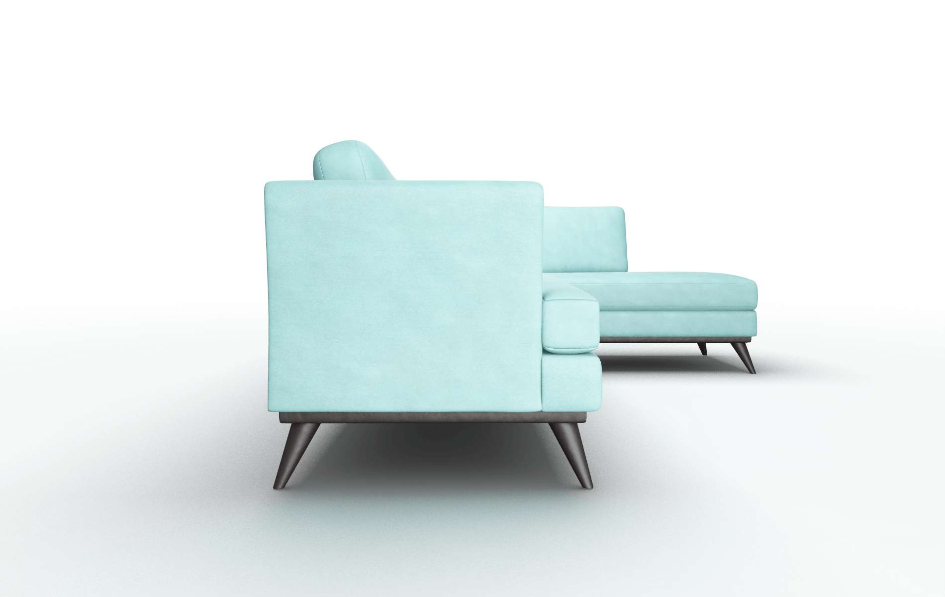 Antalya Curious Turquoise Panel espresso legs 3