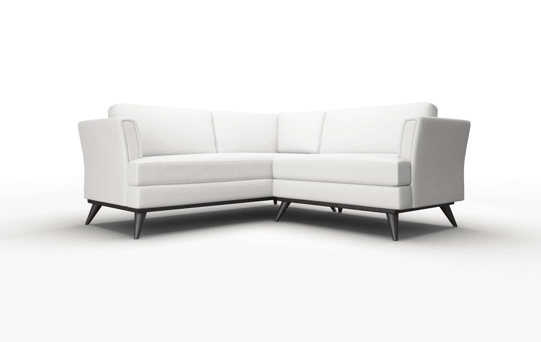 Antalya Dawson Platinum Sectional espresso legs 1