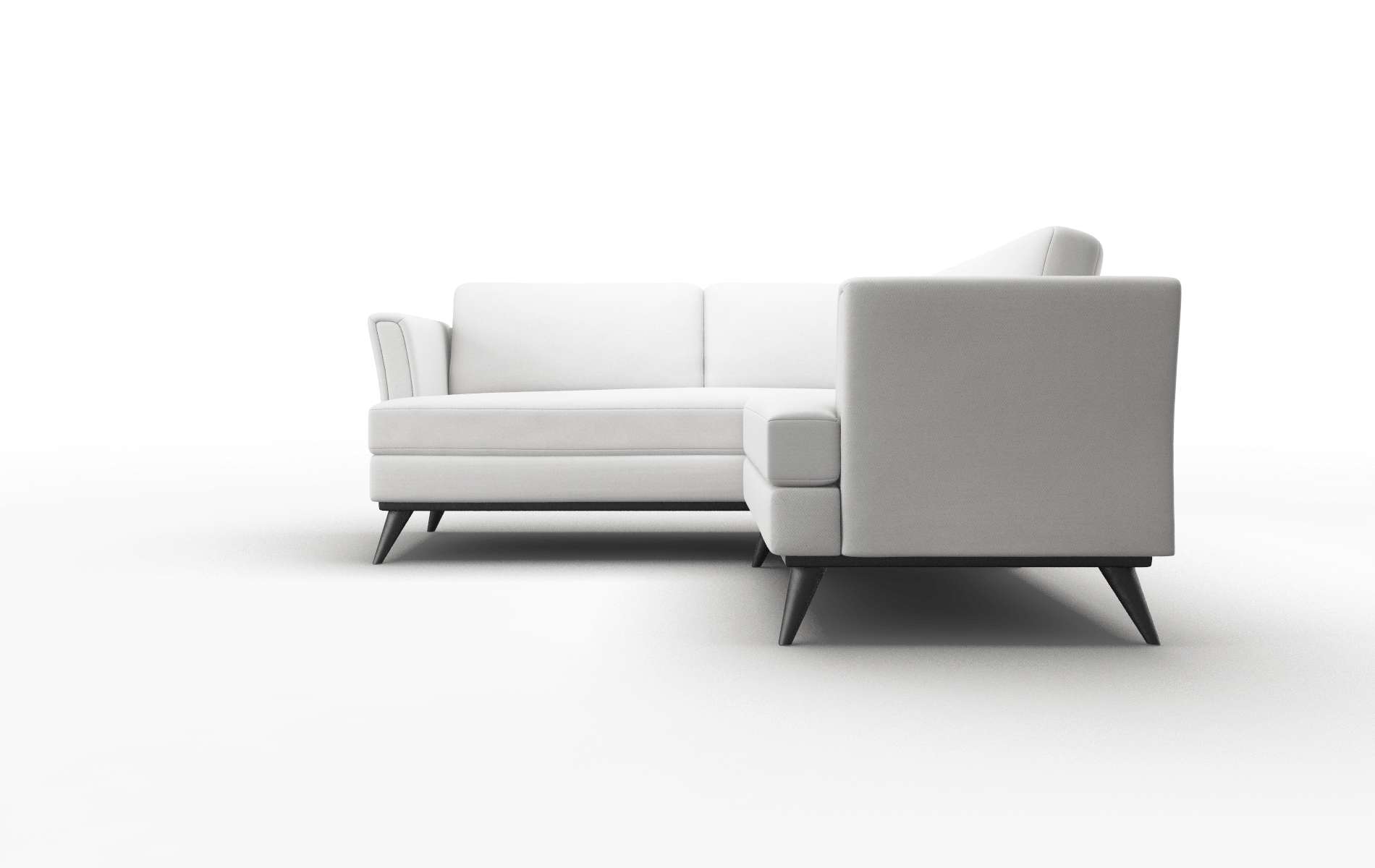 Antalya Dawson Platinum Sectional espresso legs 5