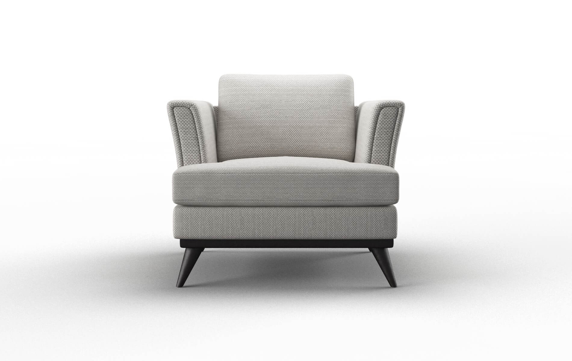 Antalya Derby Grey Chair espresso legs 1