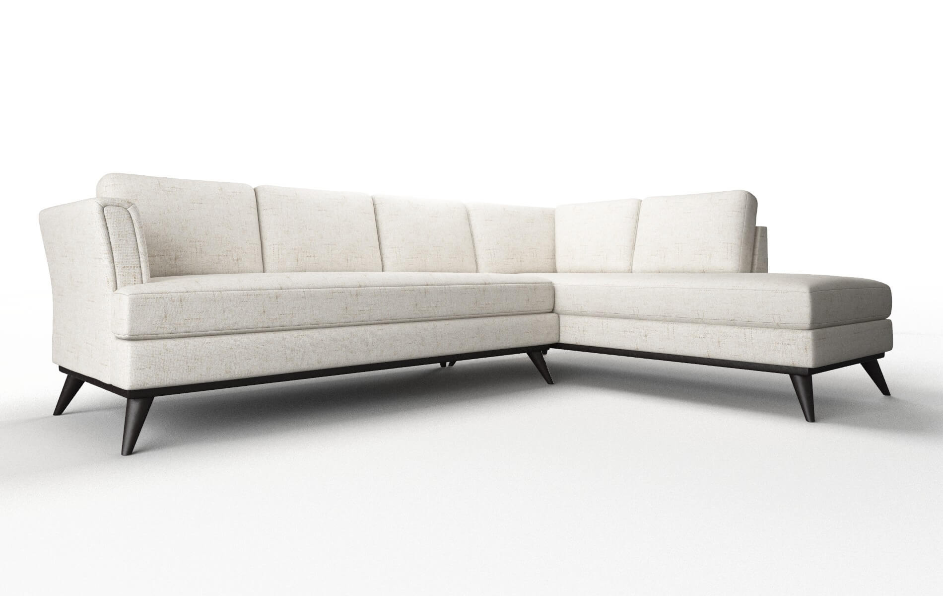 Antalya Derby Taupe Panel espresso legs 2