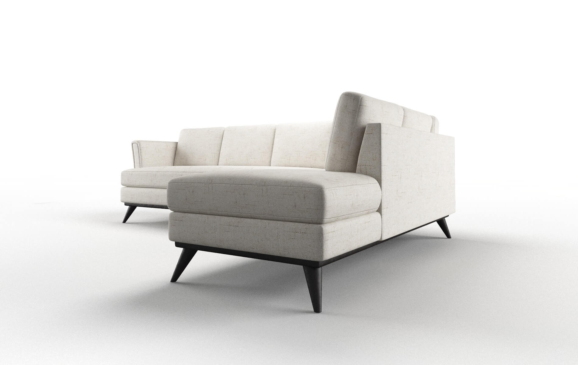 Antalya Derby Taupe Panel espresso legs 4