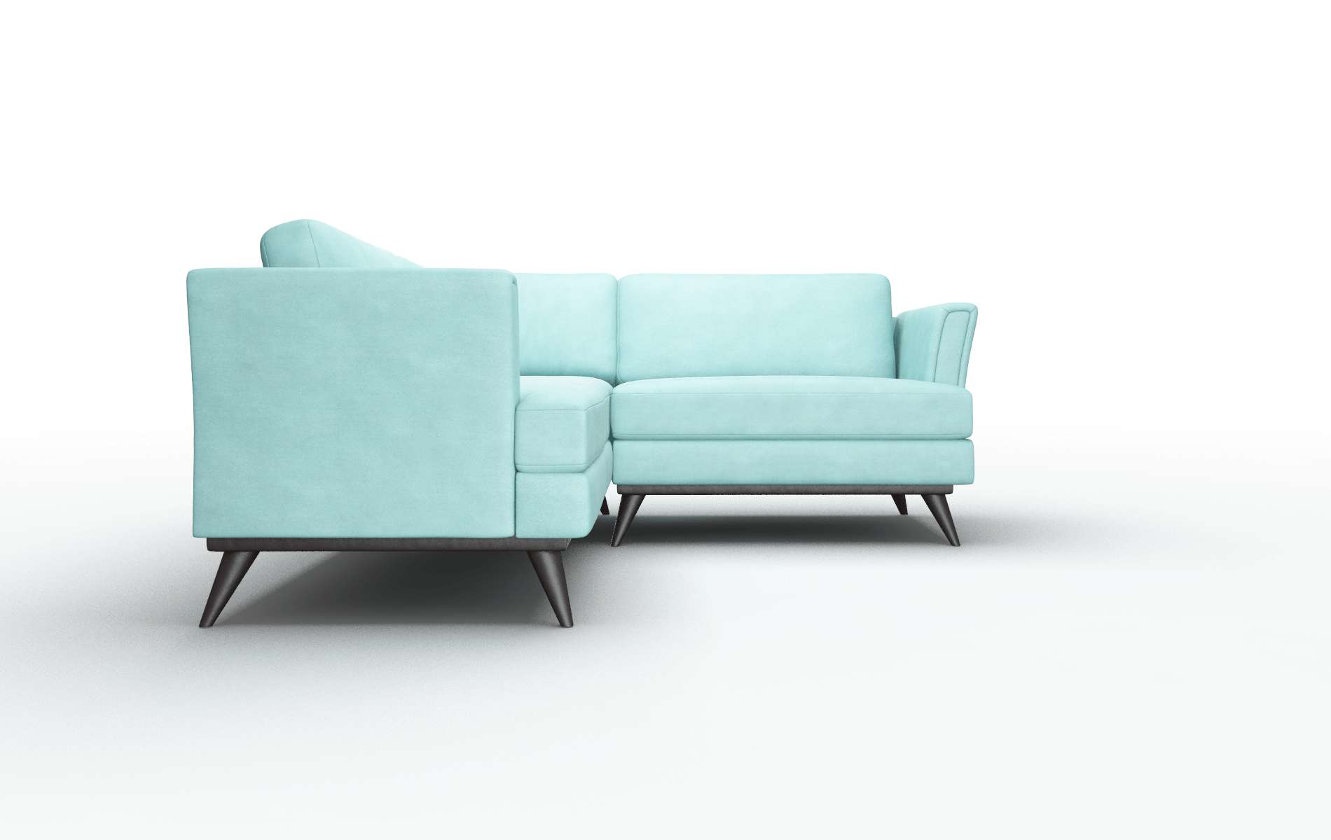 Antalya Dream_d French_blue Sectional espresso legs 2