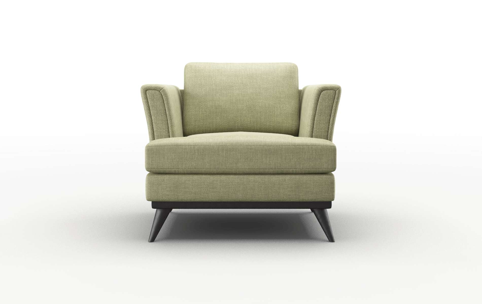 Antalya Durham Lime chair espresso legs