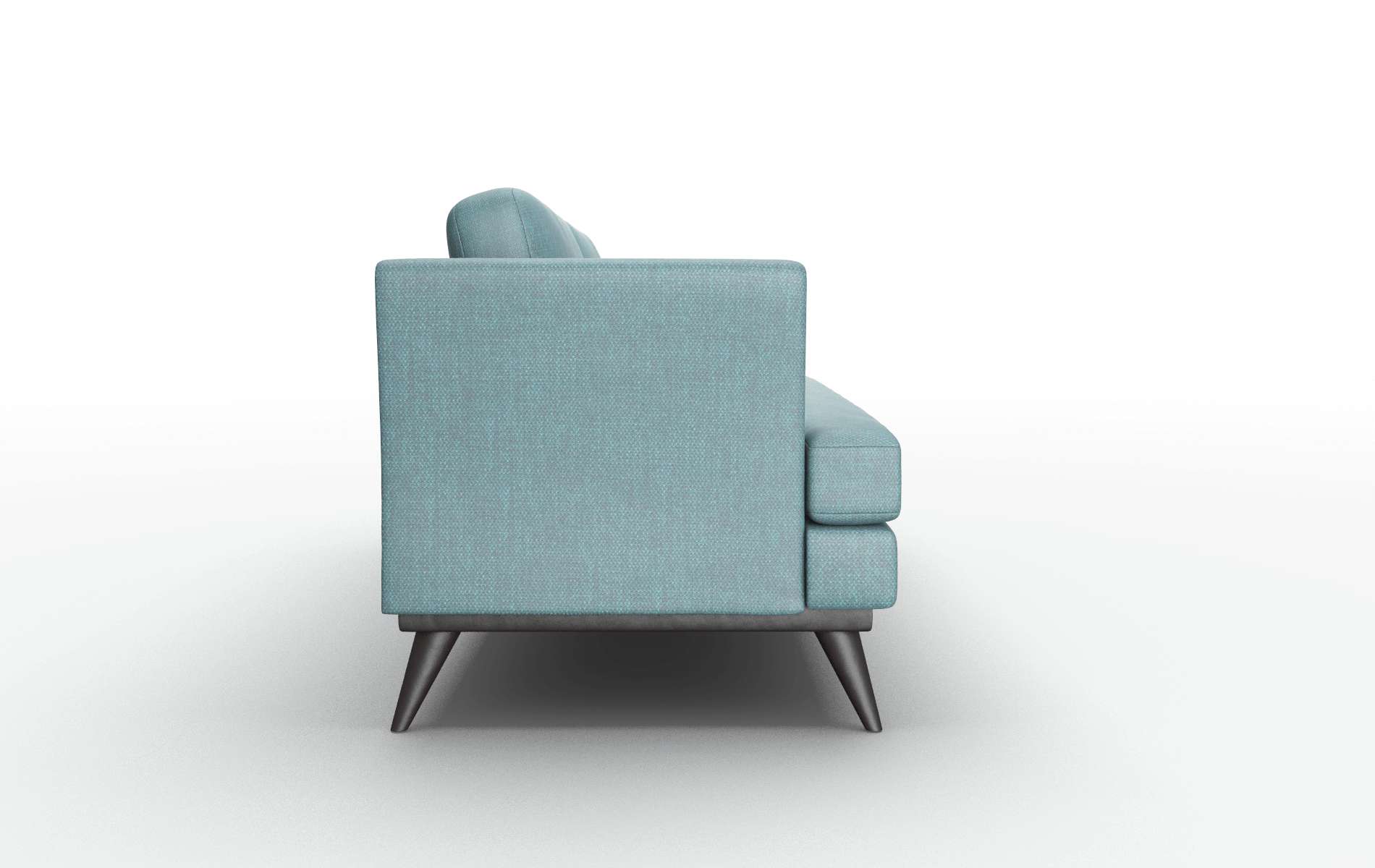 Antalya Elliot Teal Sofa espresso legs 3