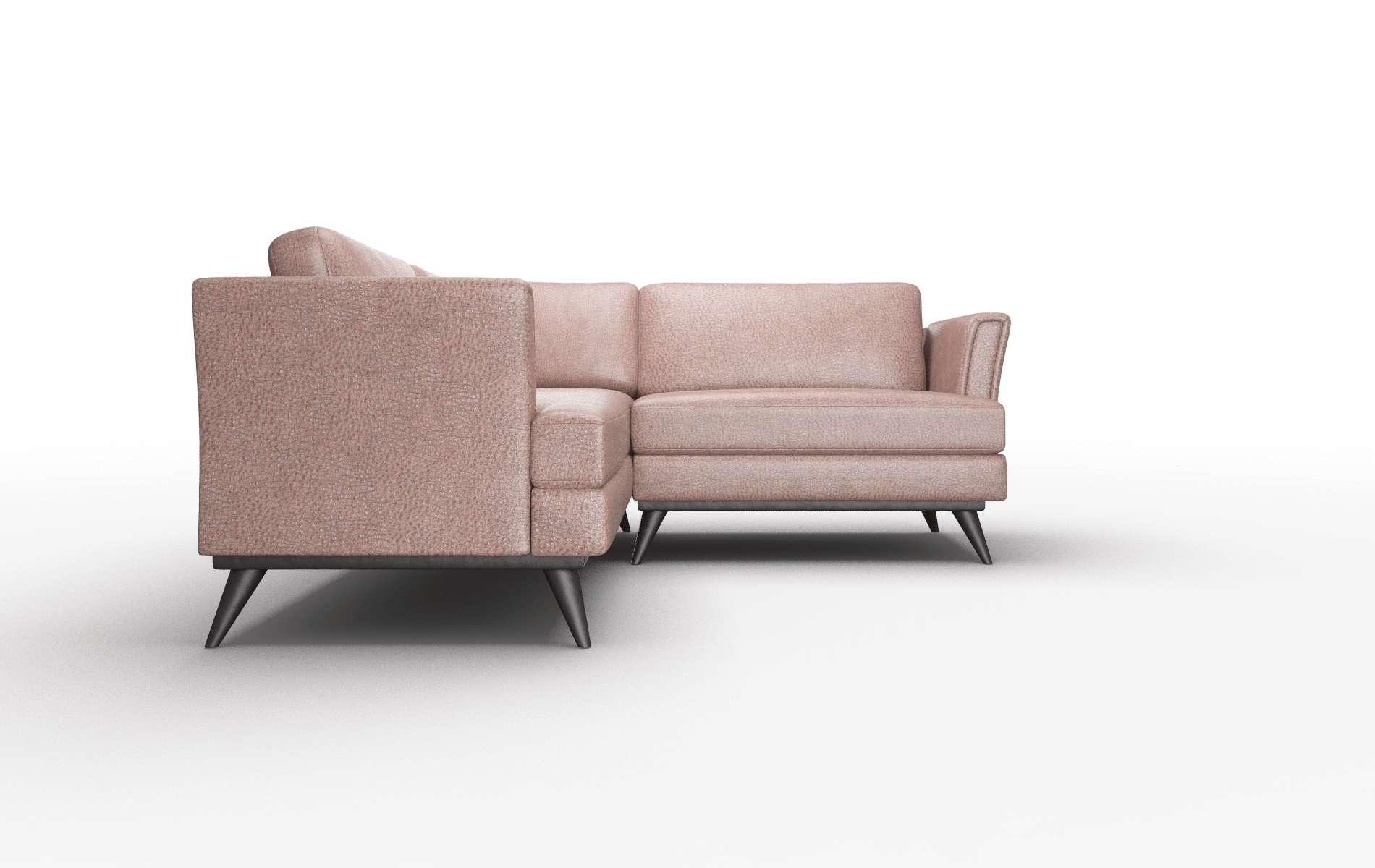 Antalya Ford Brown Sectional espresso legs 2