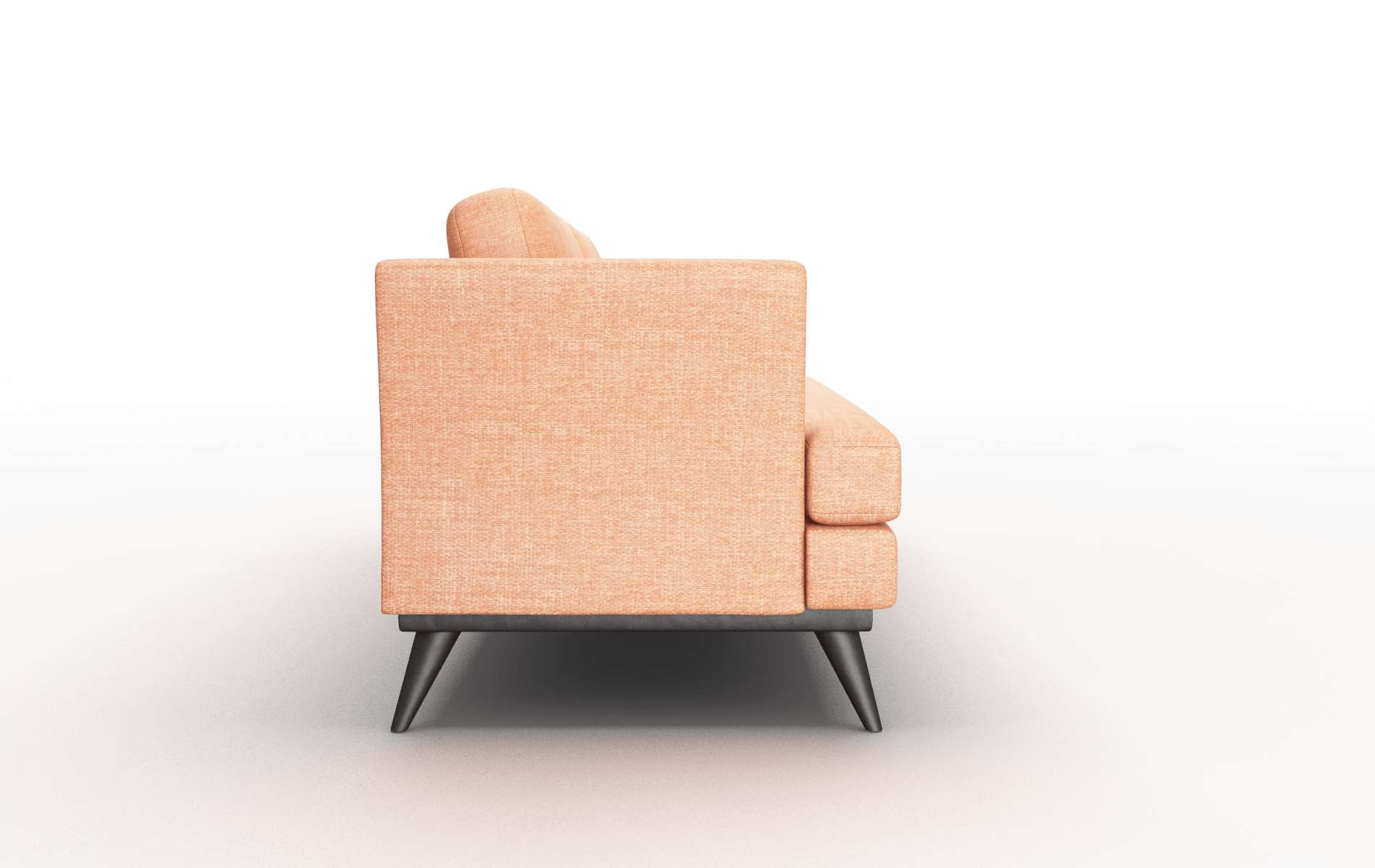 Antalya Hepburn Appricot Sofa espresso legs 3