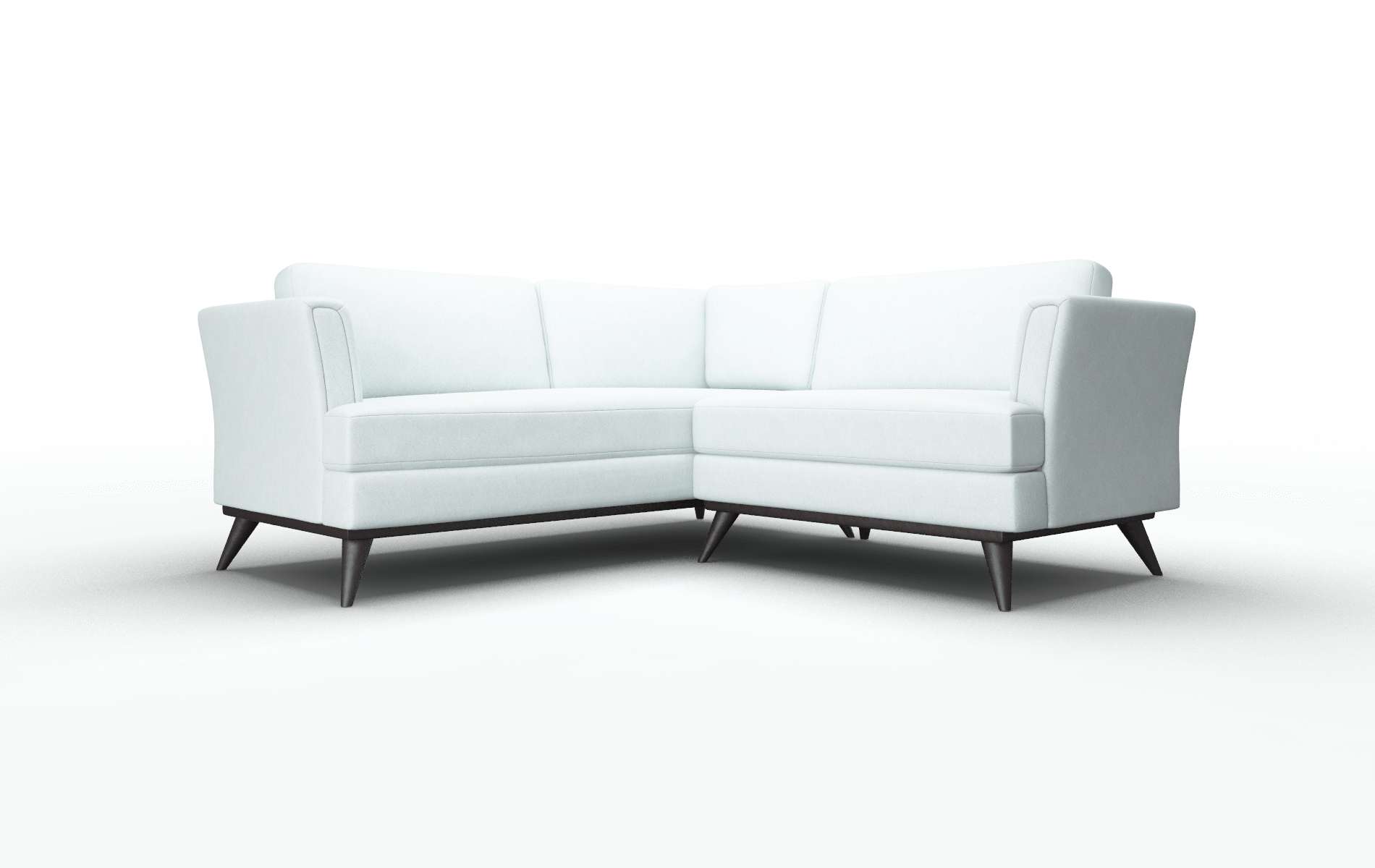 Antalya Hepburn Peridot Sectional espresso legs 1