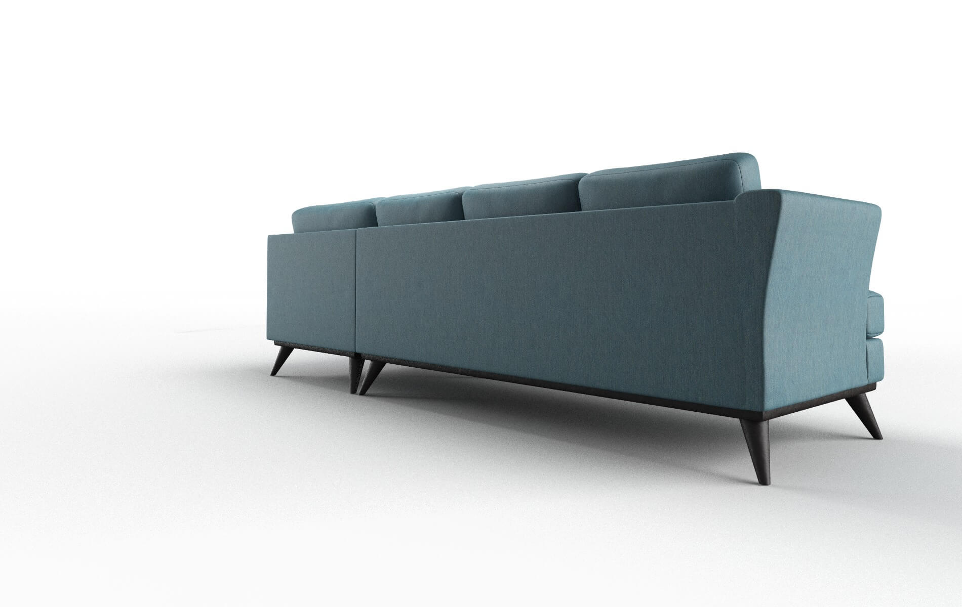 Antalya Hepburn Teal Panel espresso legs 5