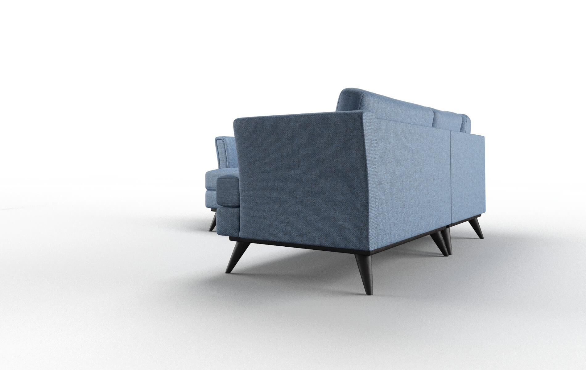 Antalya Hepburn Water Sectional espresso legs 5