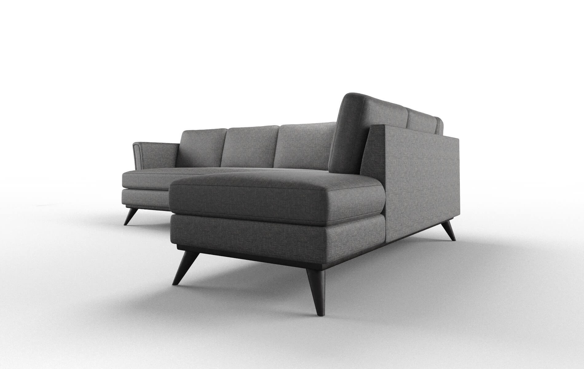 Antalya Insight Charcoal Panel espresso legs 4