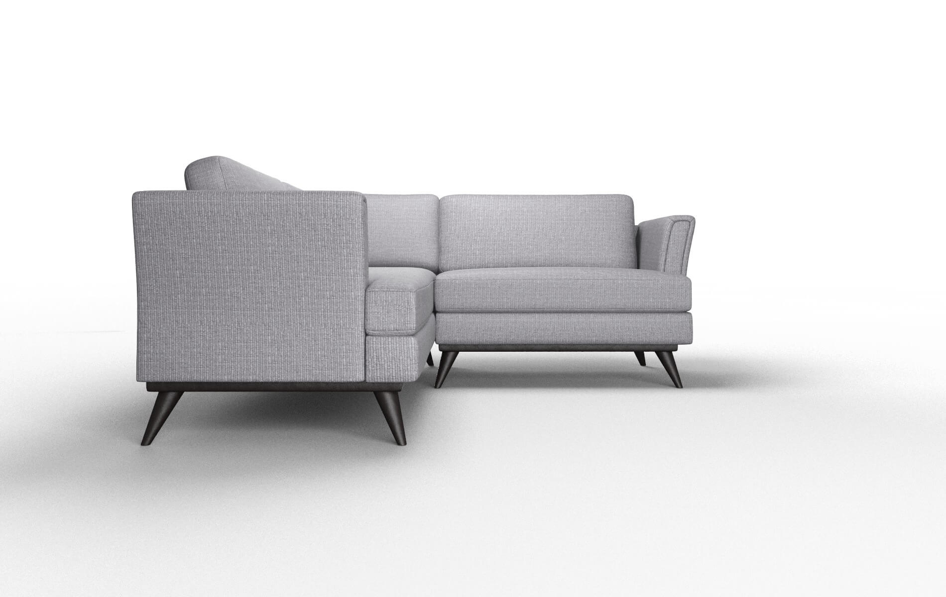 Antalya Insight Denim Sectional espresso legs 2