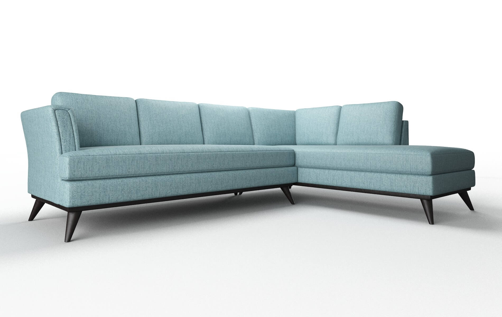 Antalya Insight Peacock Panel espresso legs 2