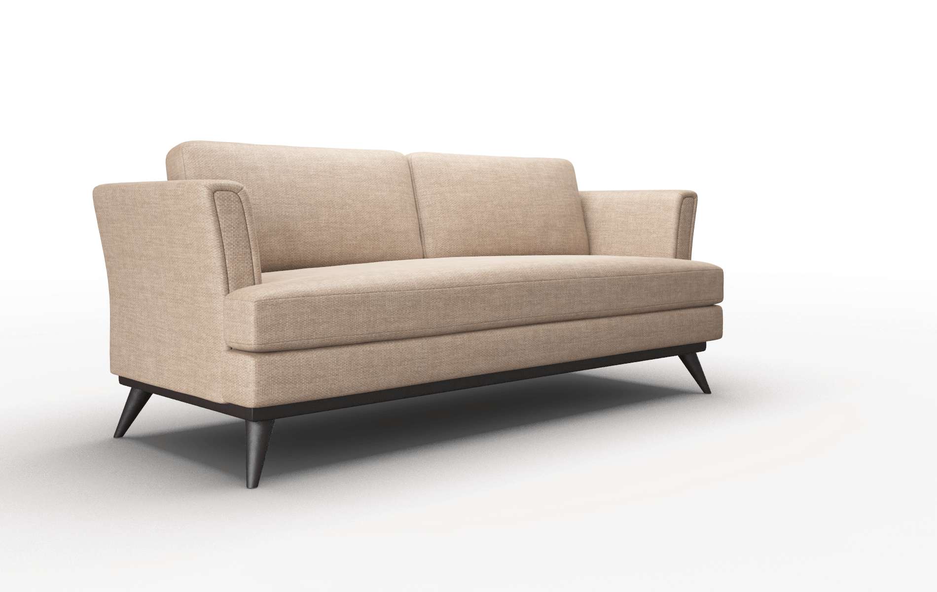 Antalya Keylargo Mink Sofa espresso legs 2
