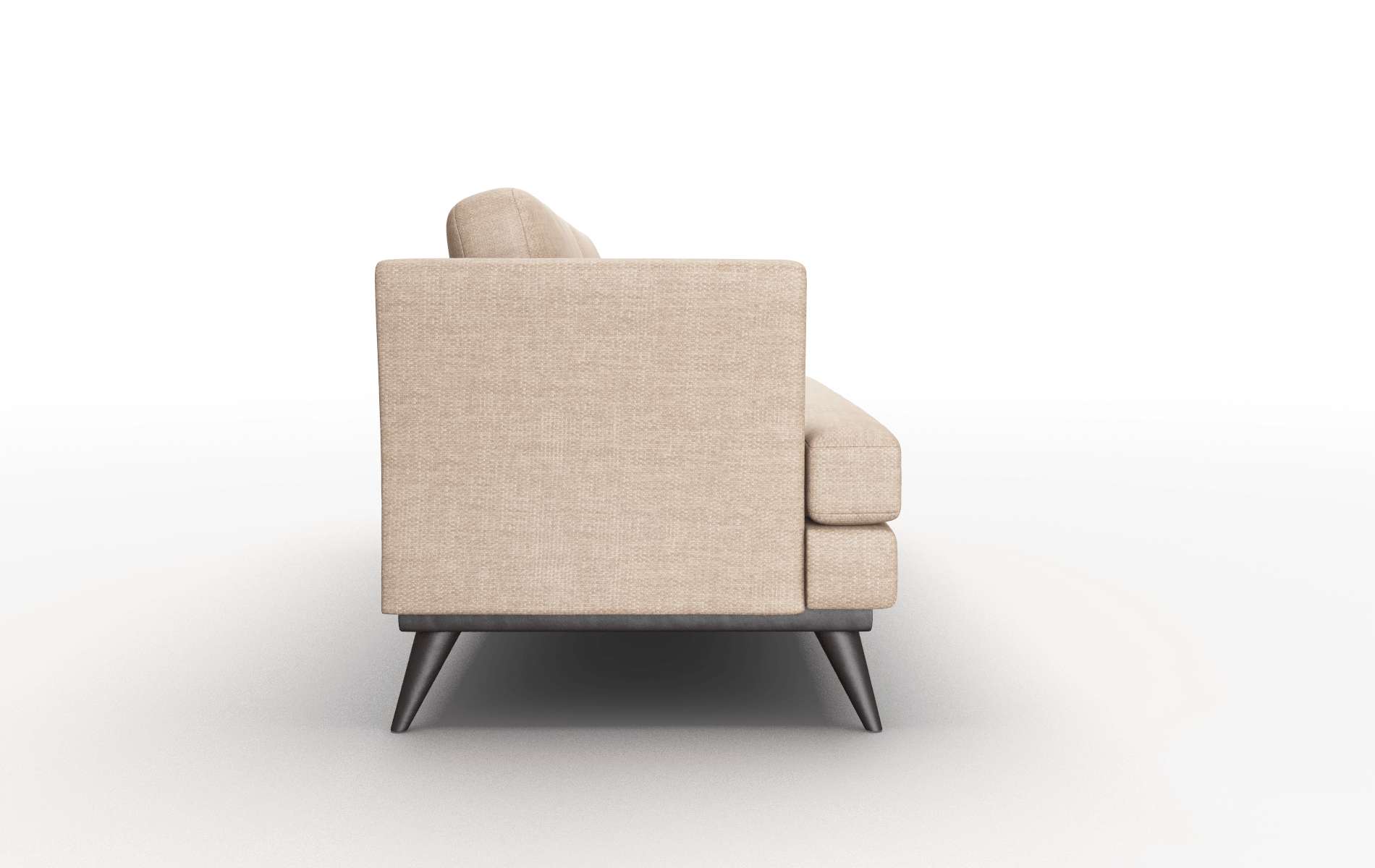 Antalya Keylargo Mink Sofa espresso legs 3