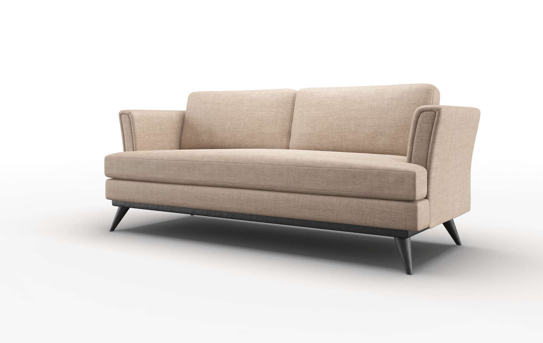 Antalya Keylargo Mink Sofa espresso legs 4