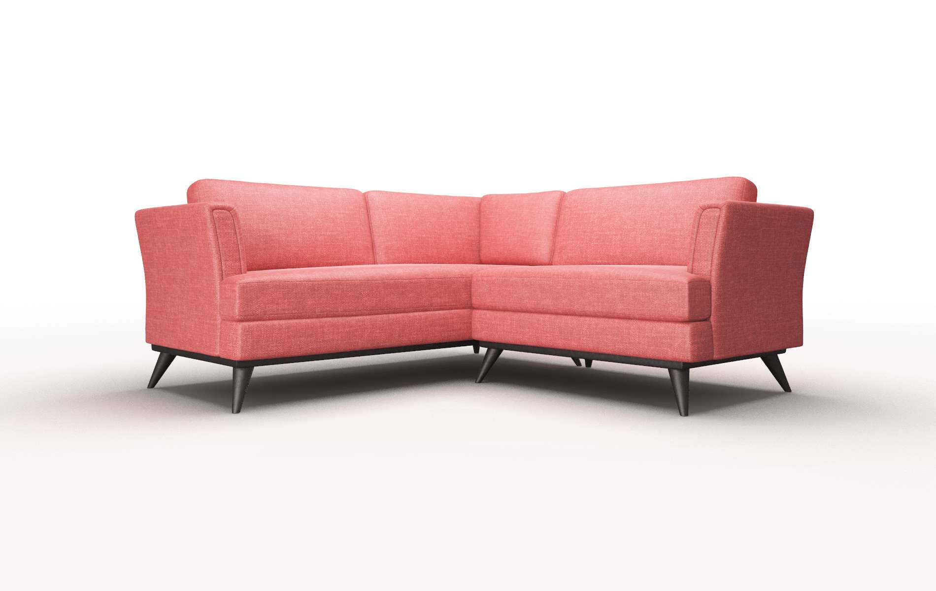 Antalya Keylargo Ruby Sectional espresso legs 1