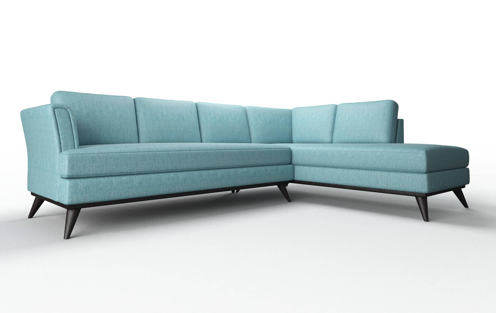 Antalya Lana Peacock Panel espresso legs 2