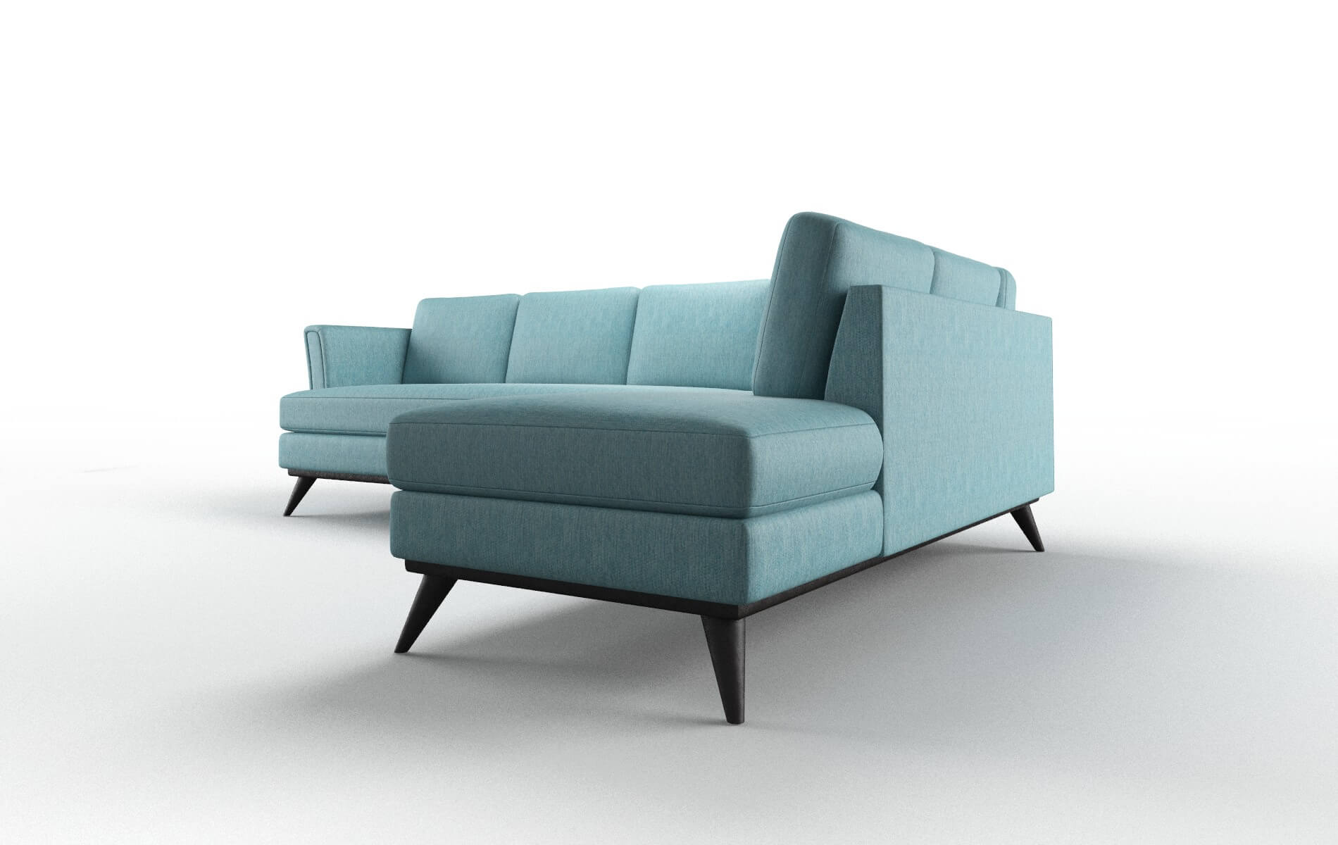 Antalya Lana Peacock Panel espresso legs 4