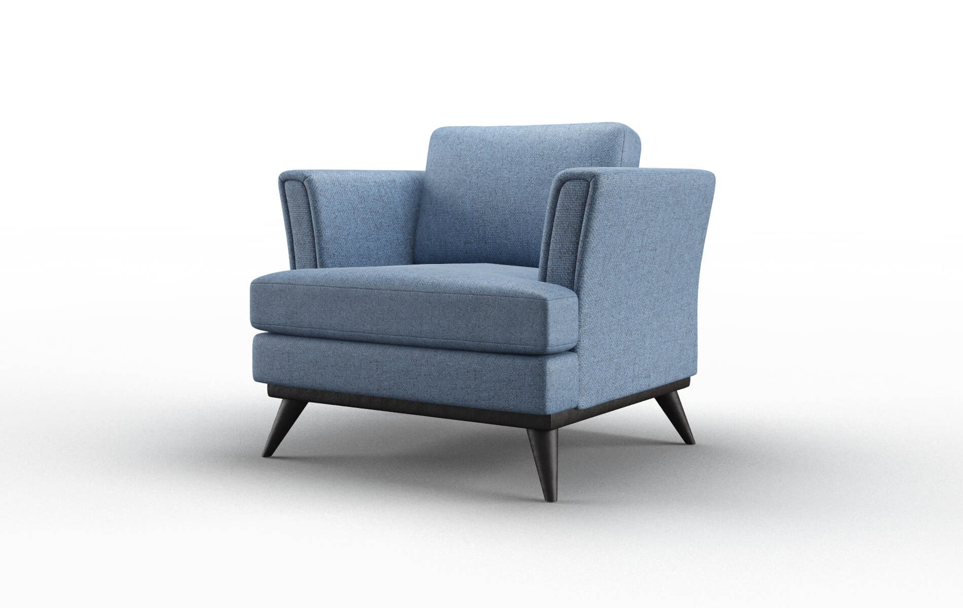 Antalya Leslie Indigo Chair espresso legs 4