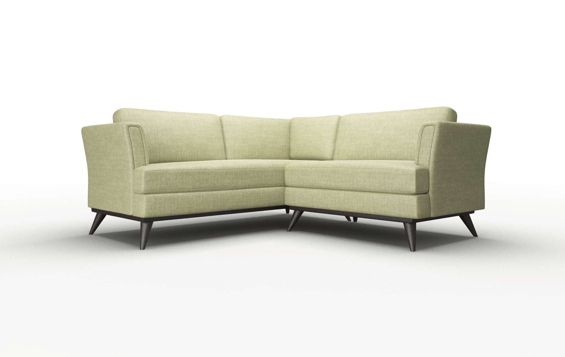 Antalya Leslie Lawn Sectional espresso legs 1