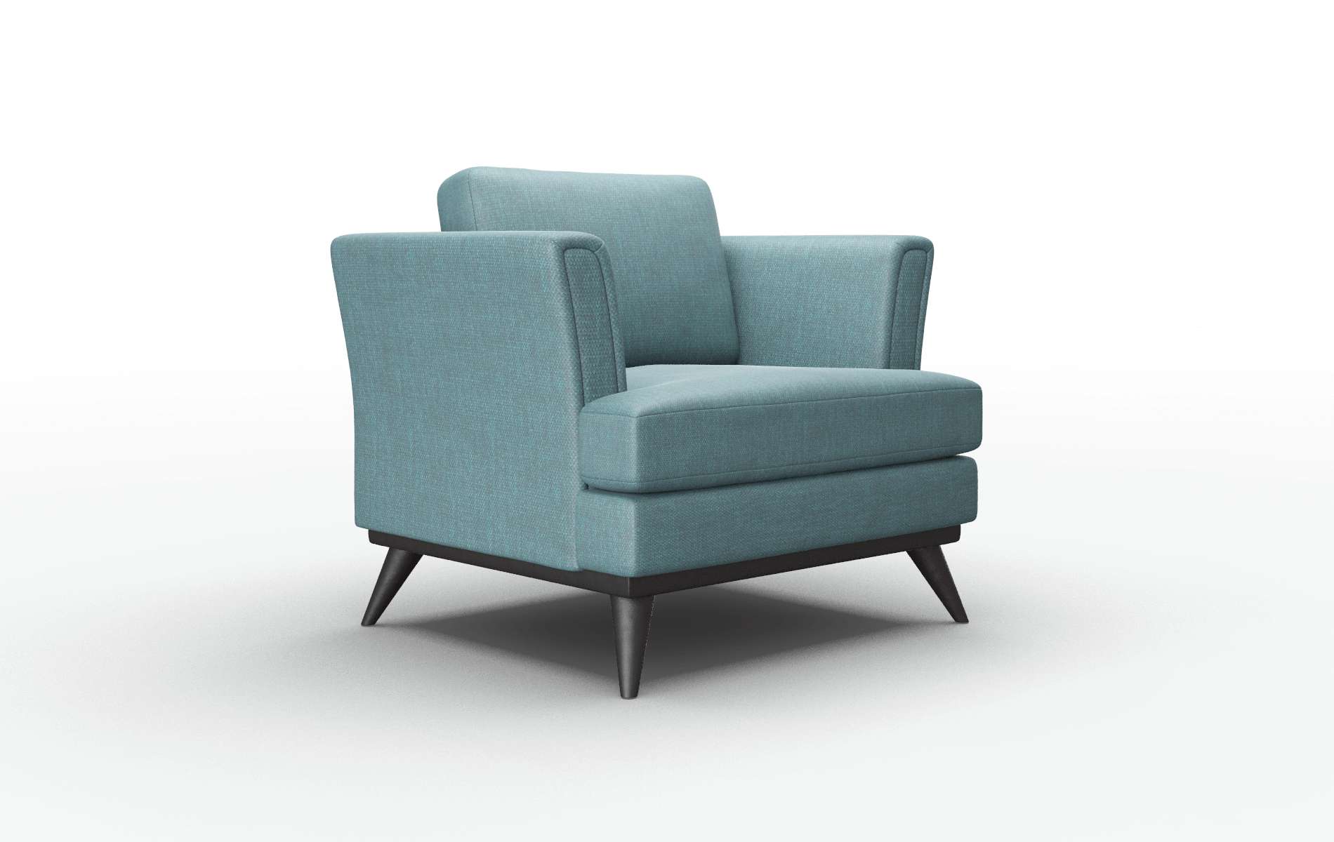 Antalya Leslie Peacock Chair espresso legs 2