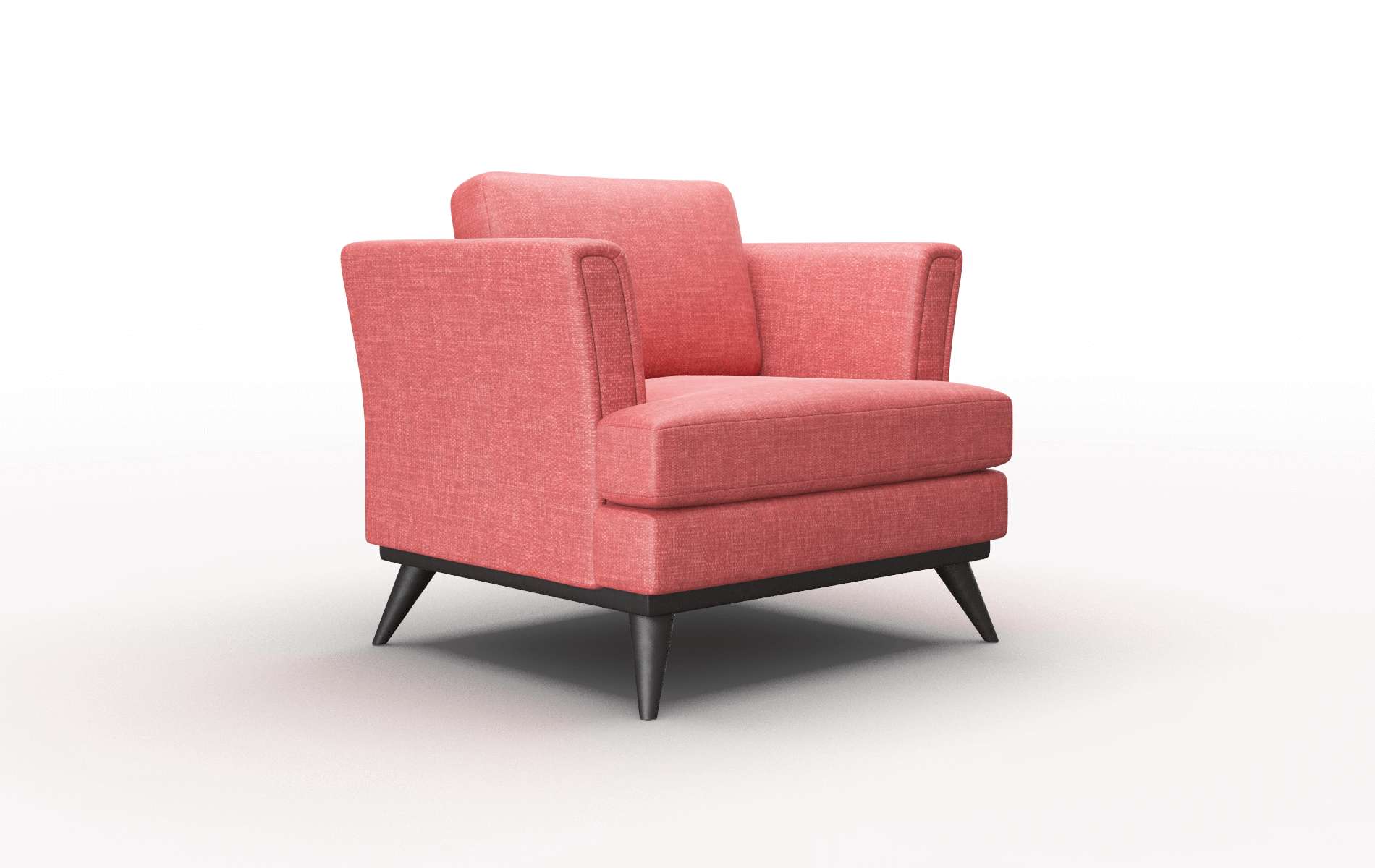 Antalya Leslie Poppy Chair espresso legs 2