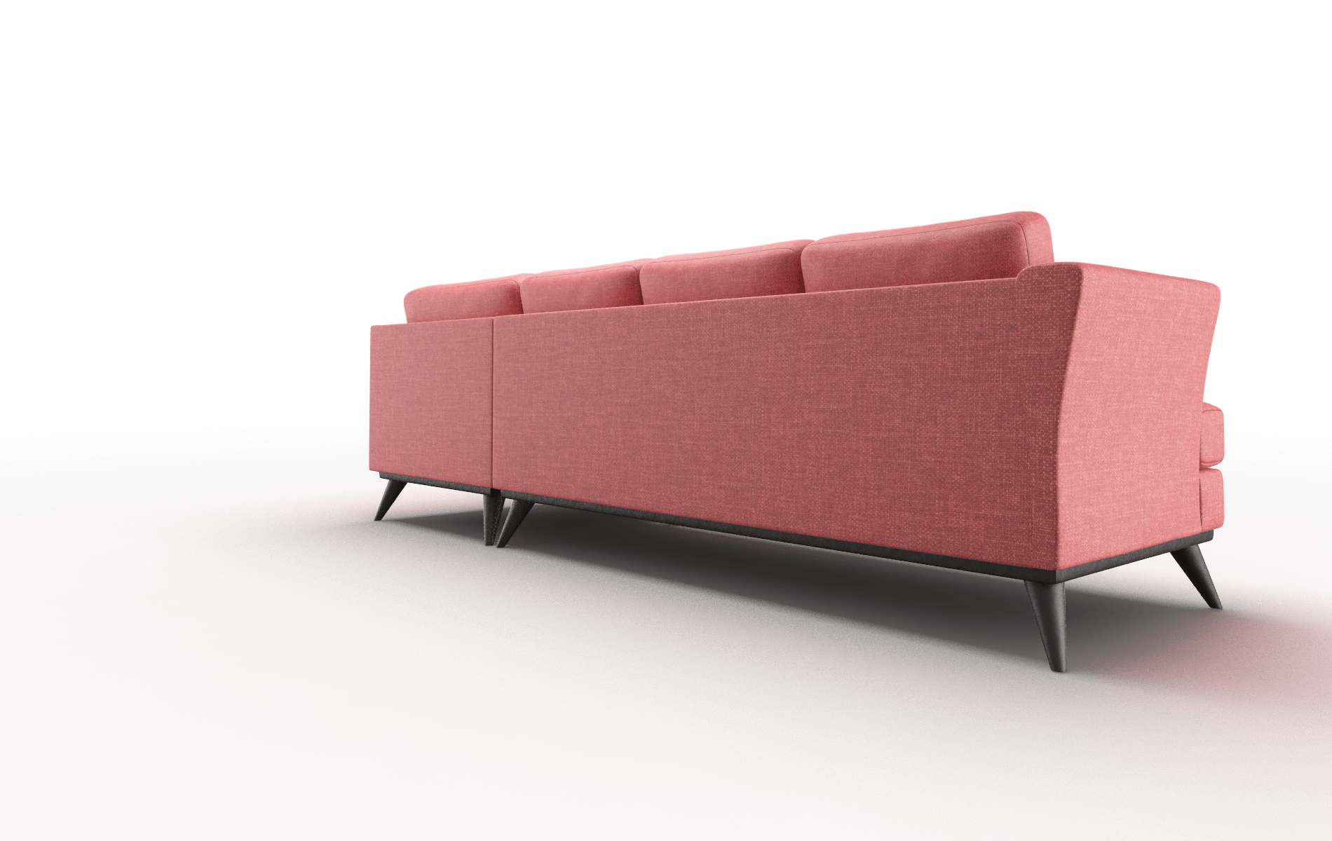 Antalya Leslie Poppy Panel espresso legs 5