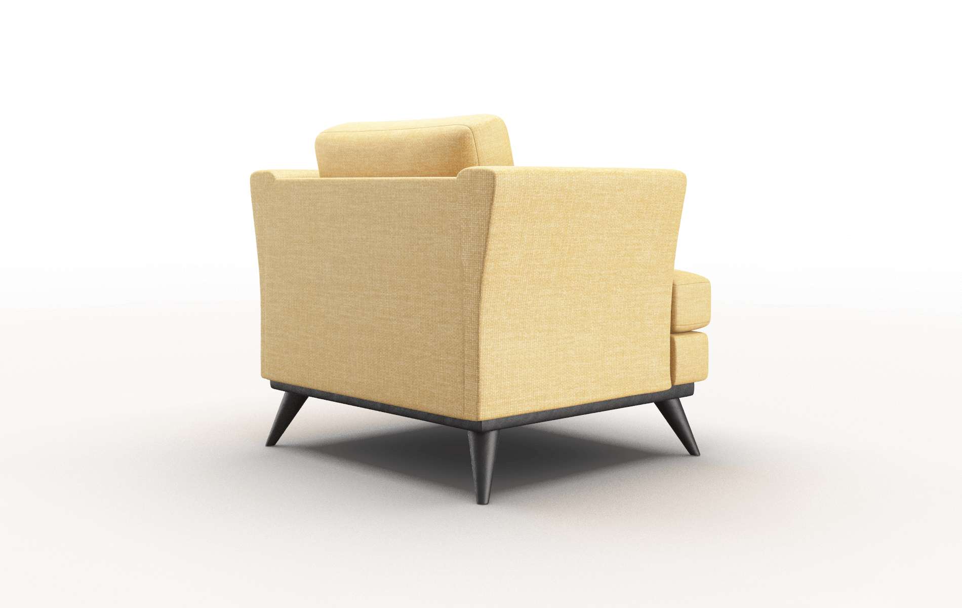 Antalya Leslie Saffron Chair espresso legs 5