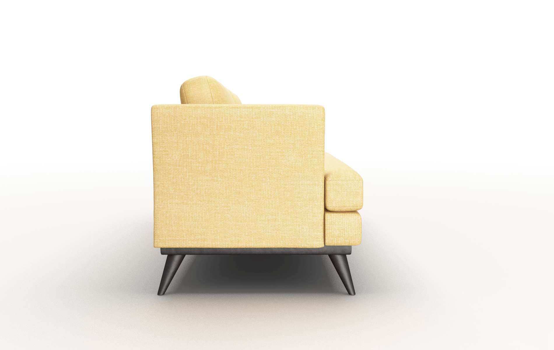 Antalya Leslie Saffron Sofa espresso legs 3