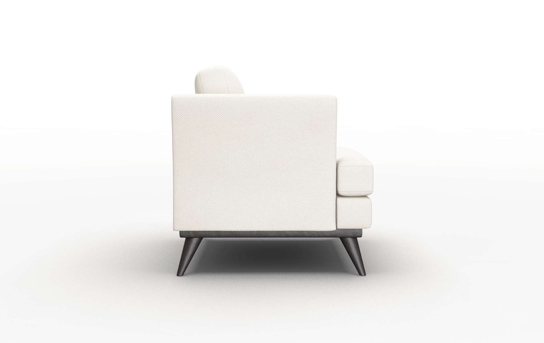 Antalya Malibu Linen Chair espresso legs 3