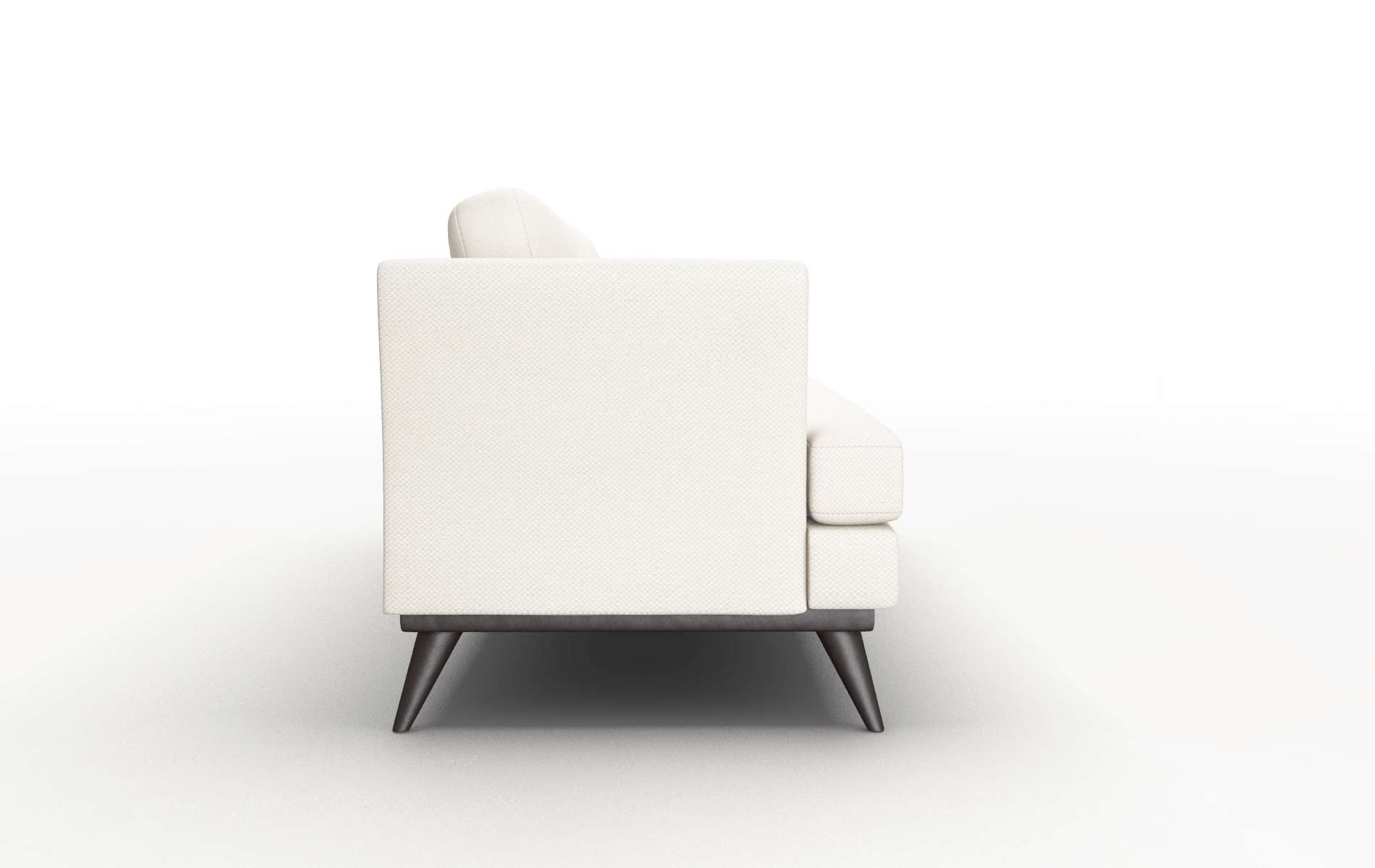 Antalya Malibu Linen Sofa espresso legs 3