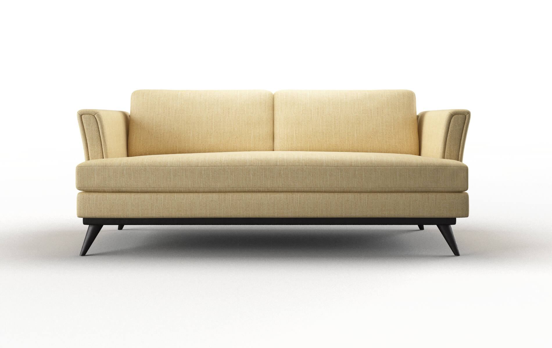 Antalya Malibu Maize Sofa espresso legs 1