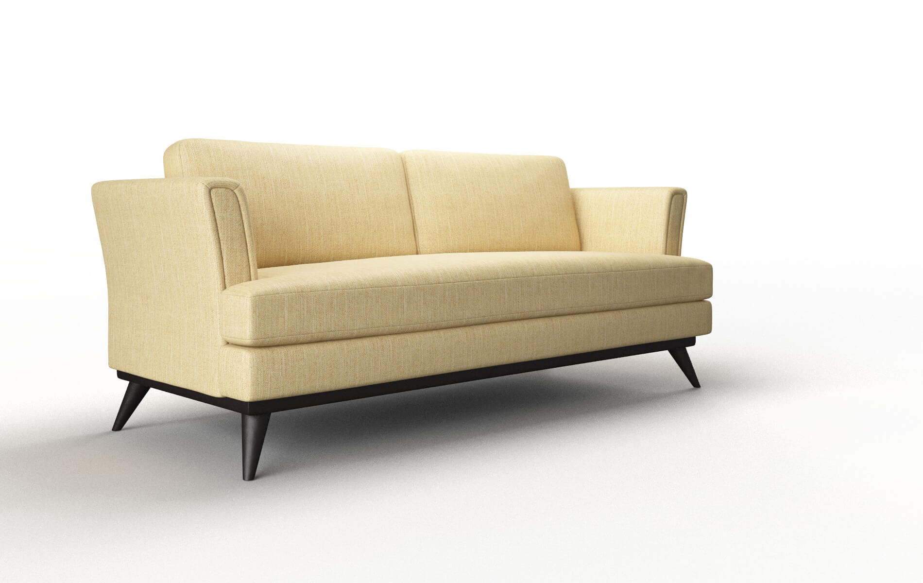 Antalya Malibu Maize Sofa espresso legs 2