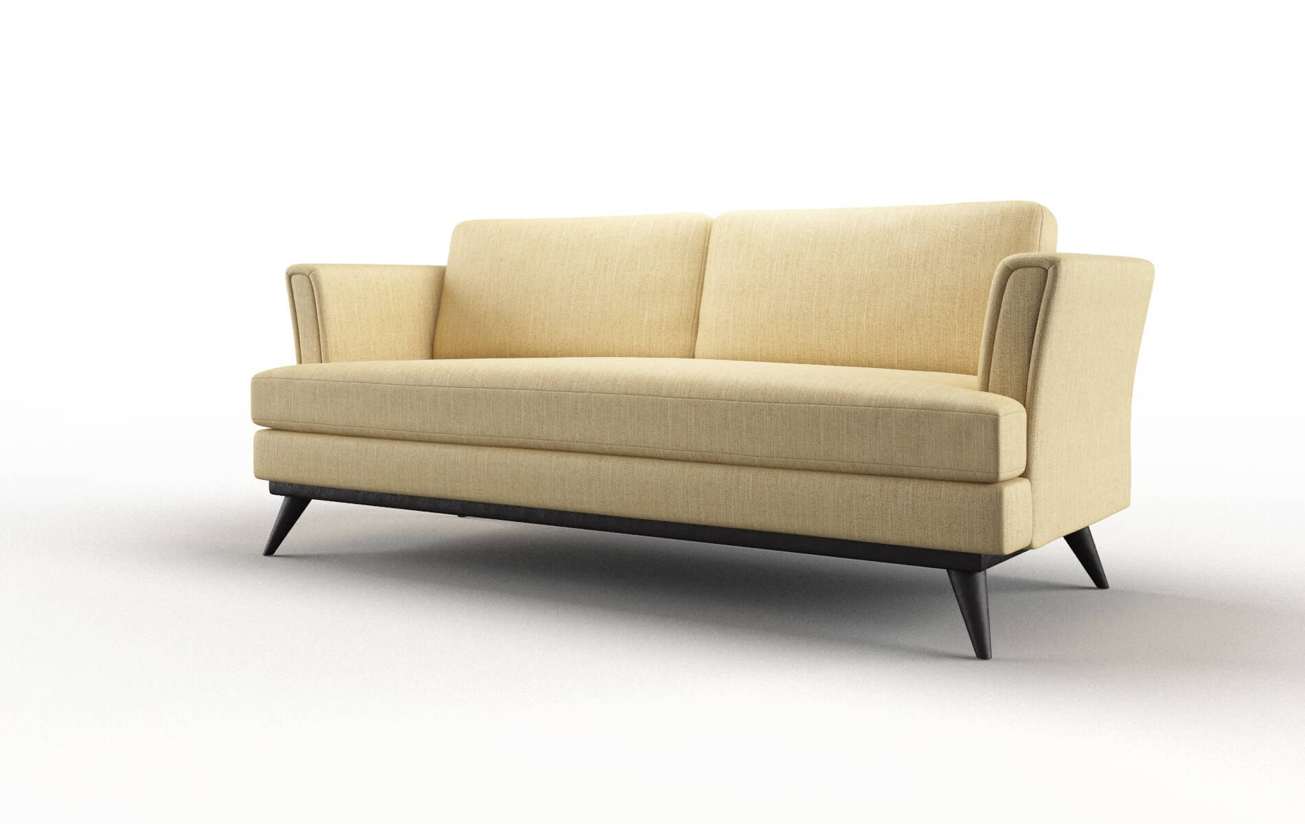 Antalya Malibu Maize Sofa espresso legs 4