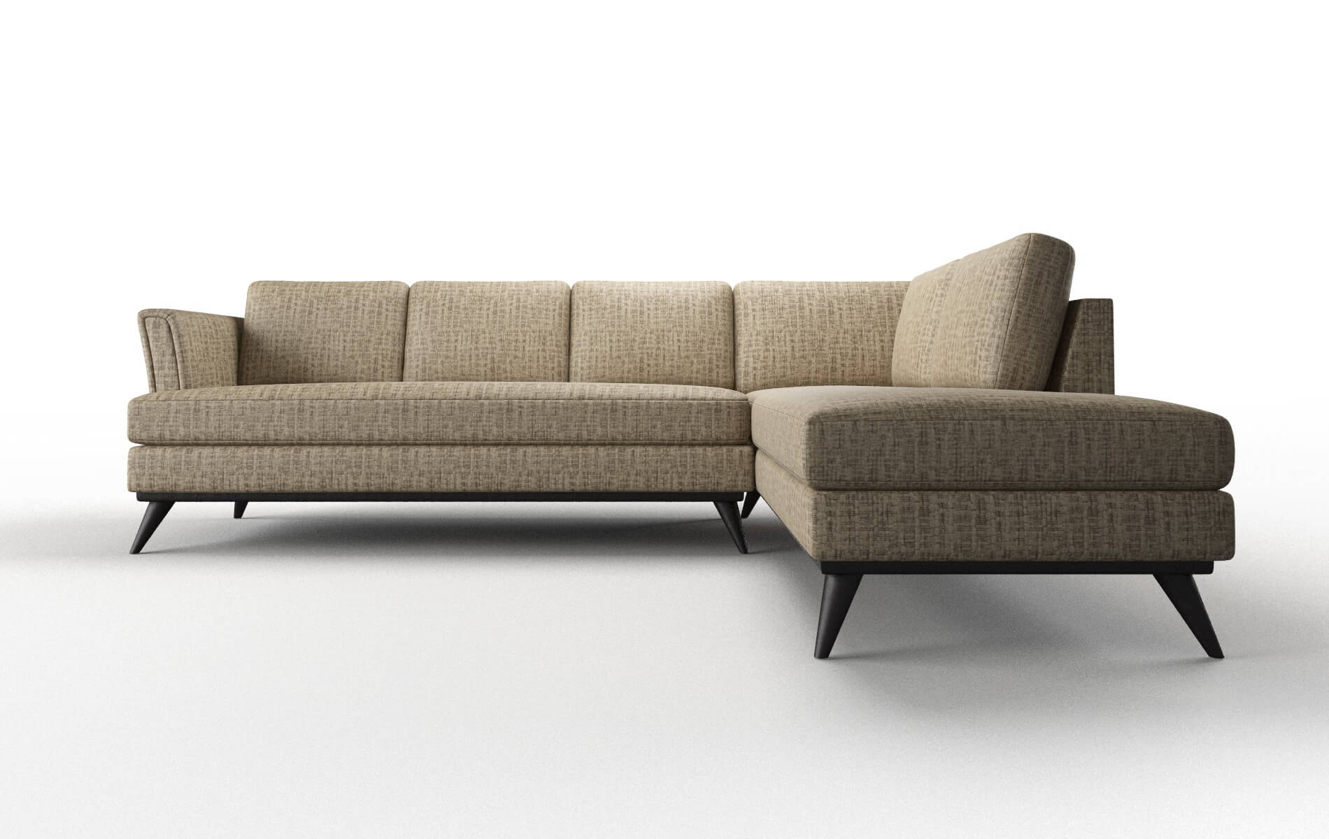 Antalya Marcy camel Panel Espresso Legs  1