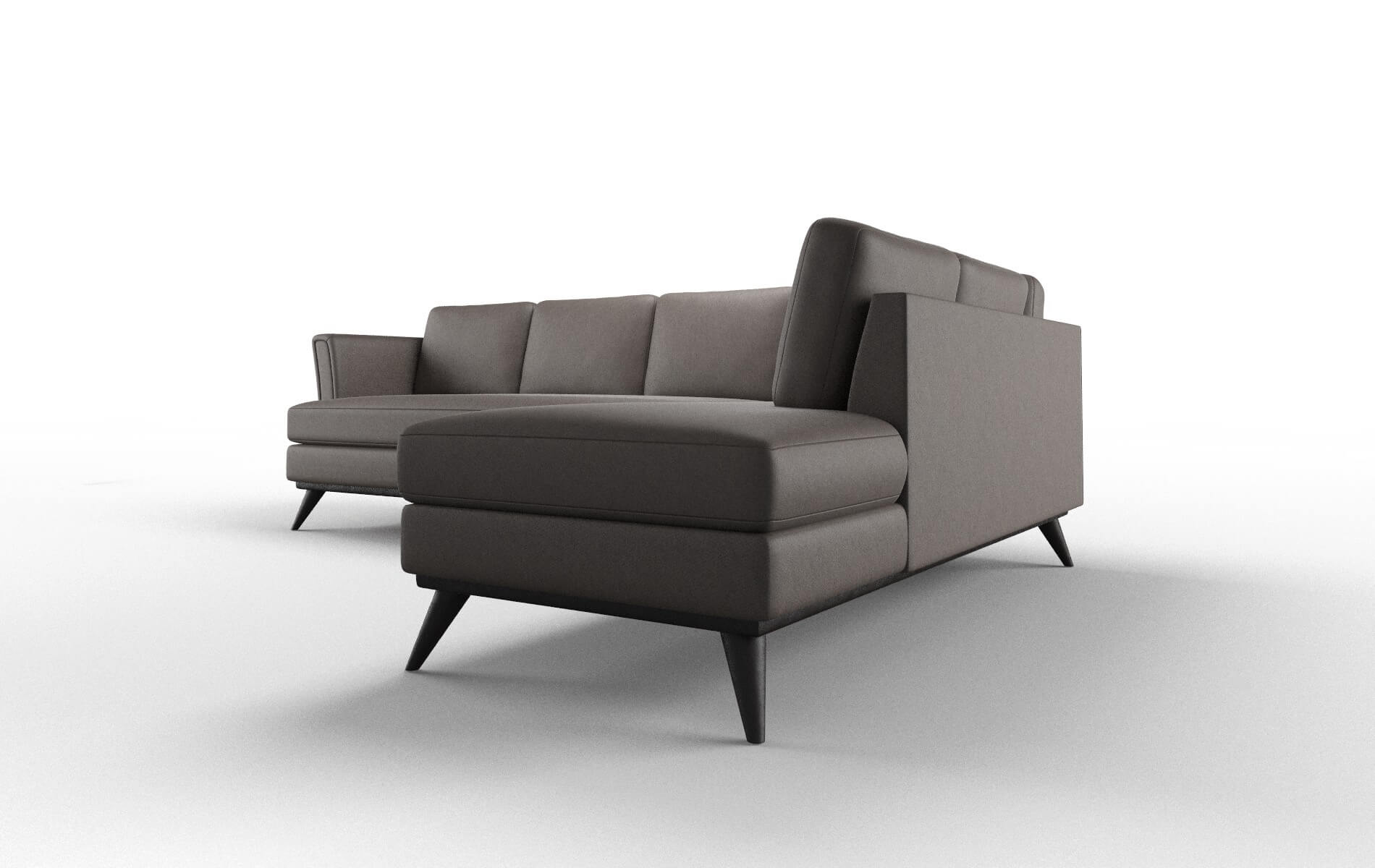 Antalya Naples Graphite Panel espresso legs 4