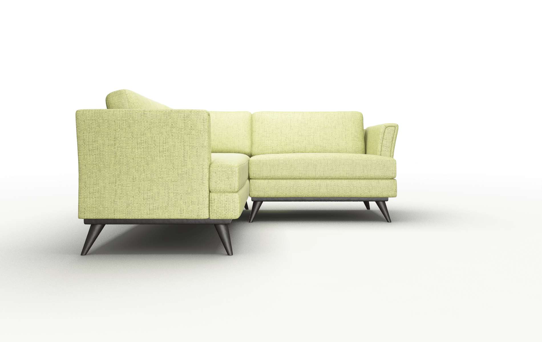 Antalya Notion Appletini Sectional espresso legs 2