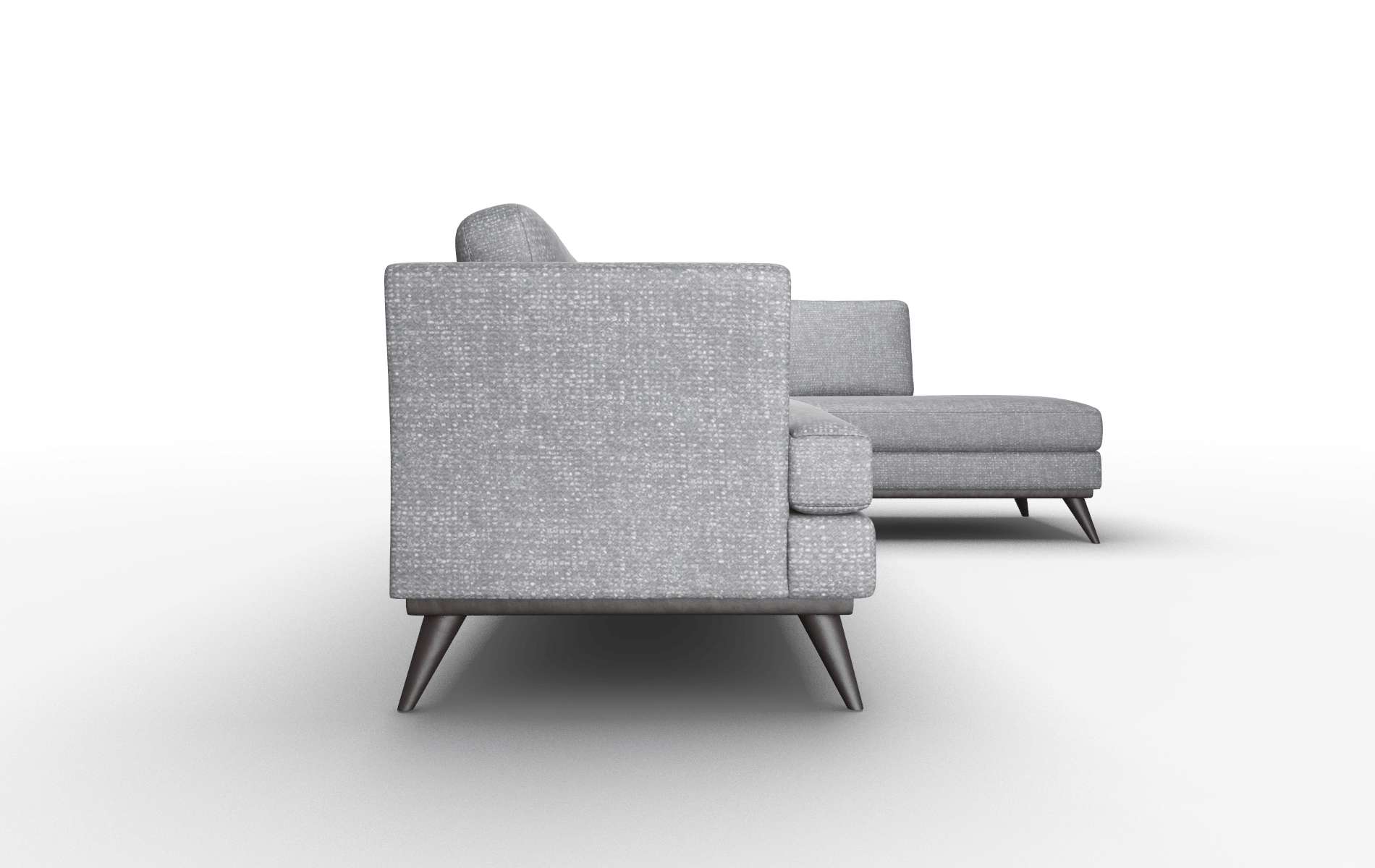 Antalya Notion Graphite Panel espresso legs 3