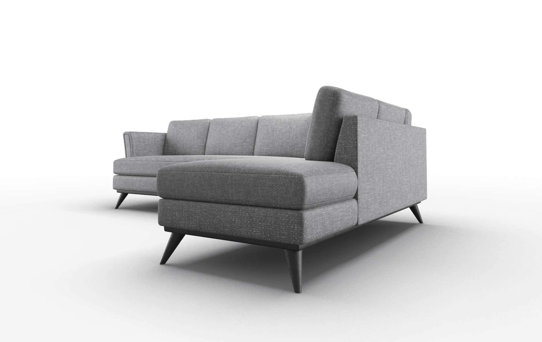 Antalya Notion Graphite Panel espresso legs 4