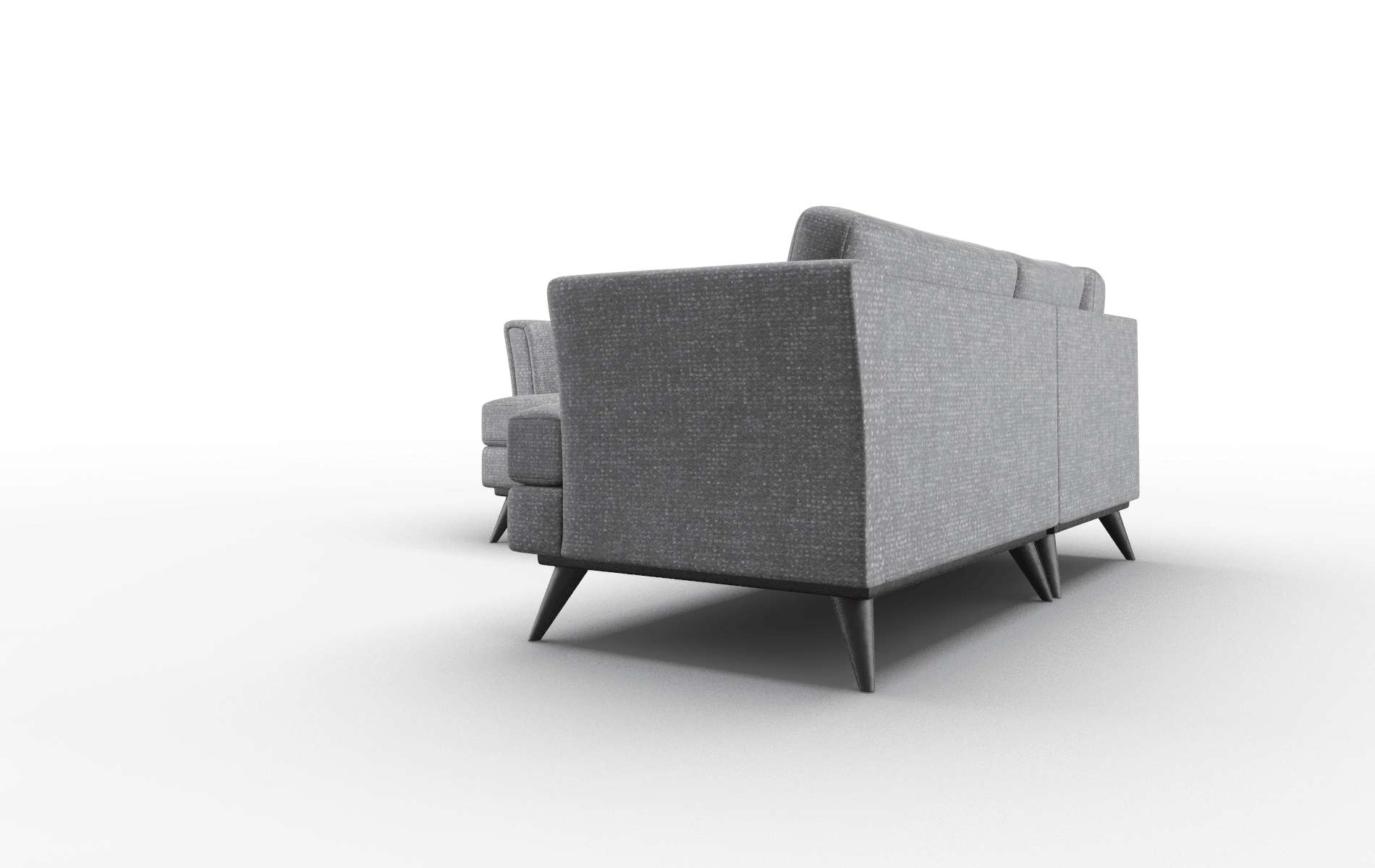 Antalya Notion Graphite Sectional espresso legs 4