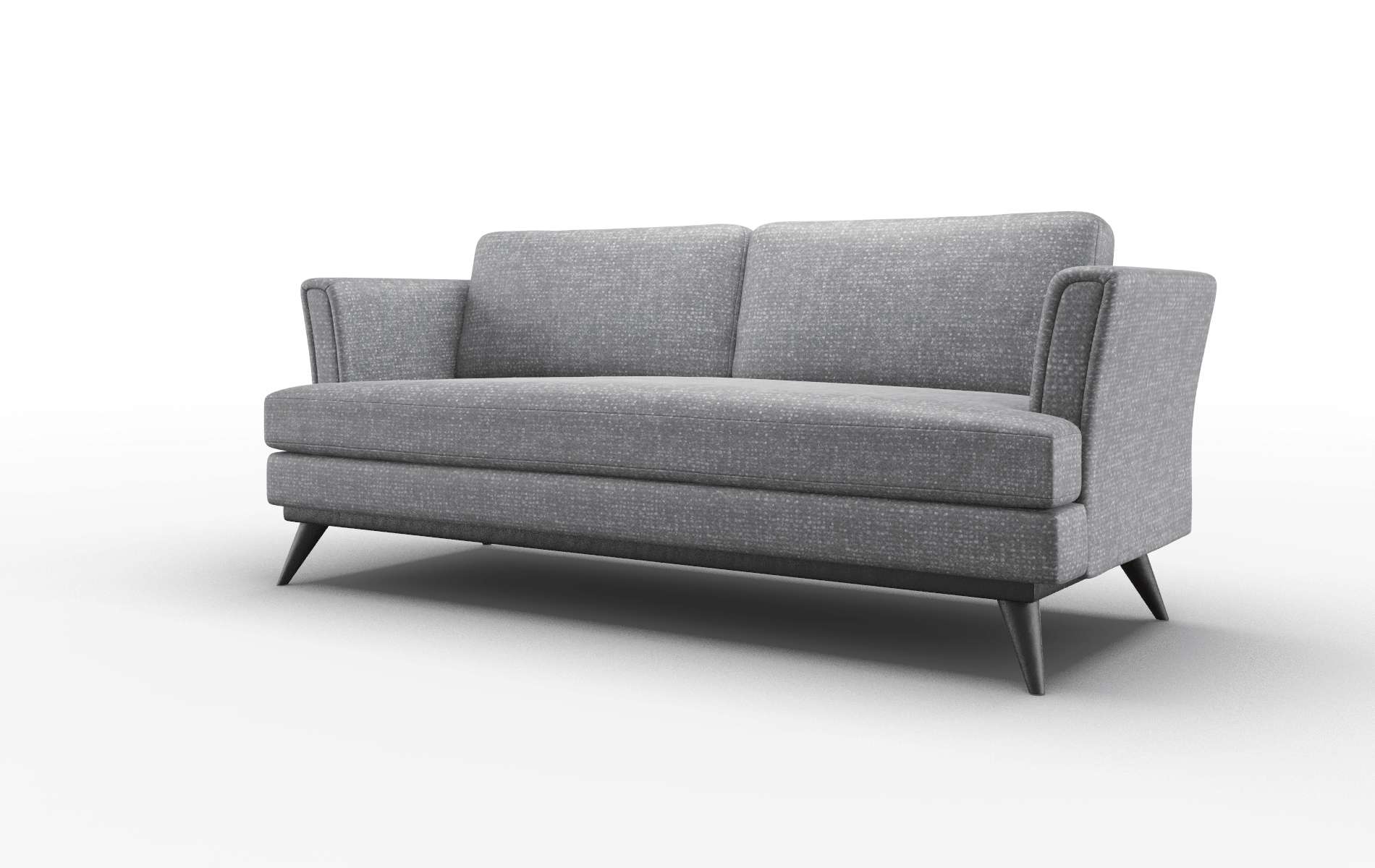 Antalya Notion Graphite Sofa espresso legs 4
